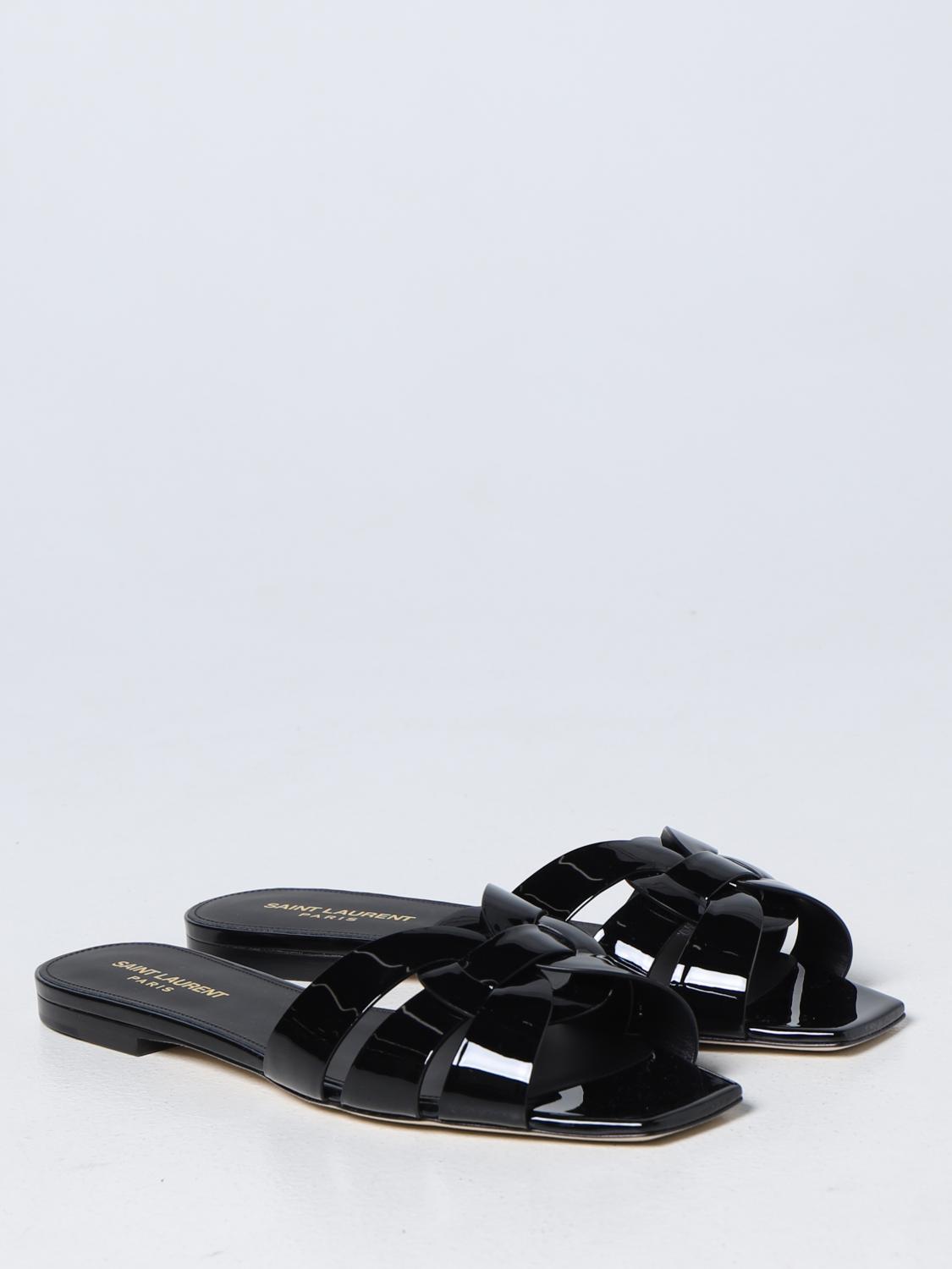SAINT LAURENT SANDALIAS DE TACÓN: Zapatos mujer Saint Laurent, Negro - Img 2