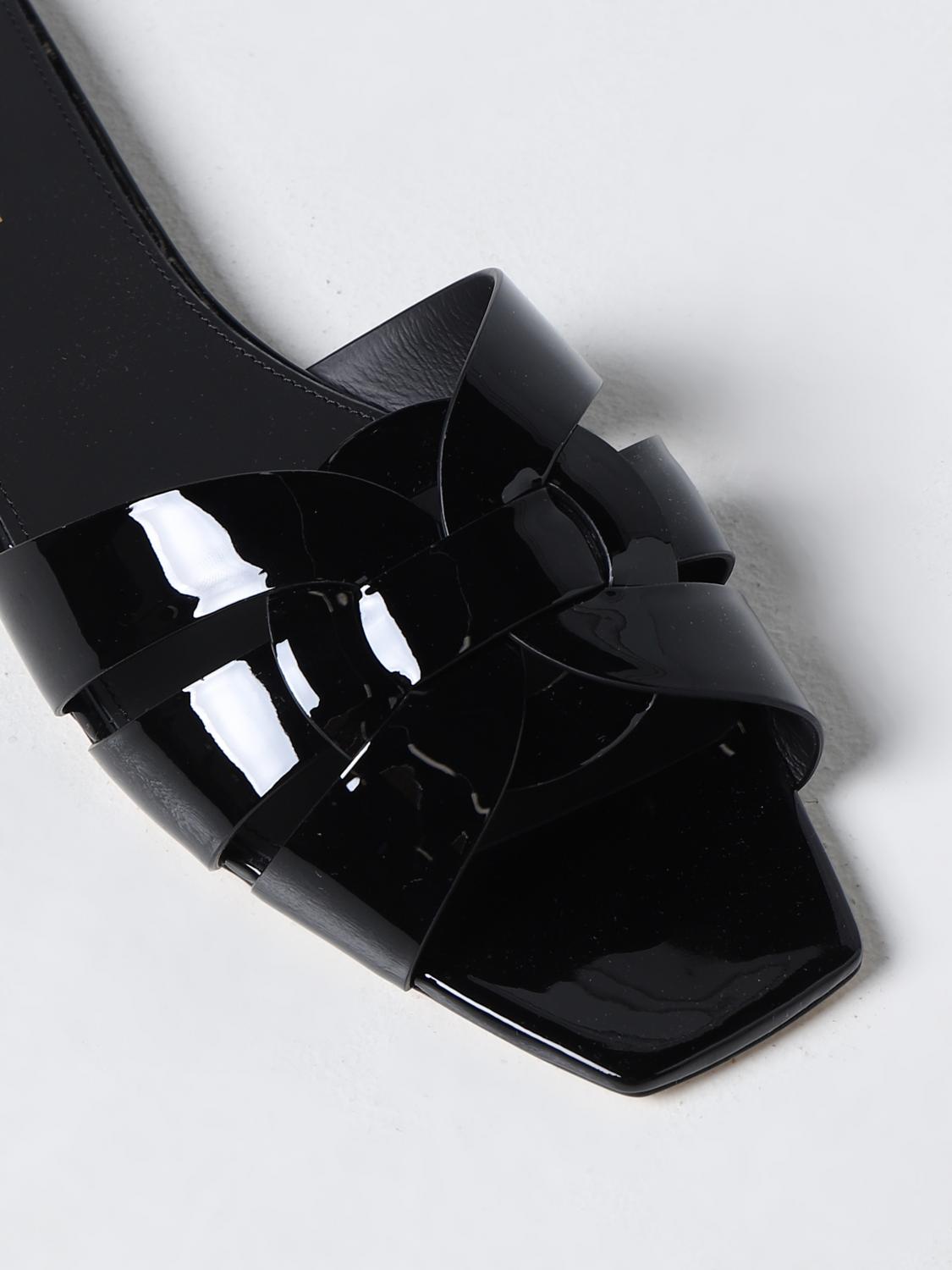 SAINT LAURENT SANDALIAS DE TACÓN: Zapatos mujer Saint Laurent, Negro - Img 4