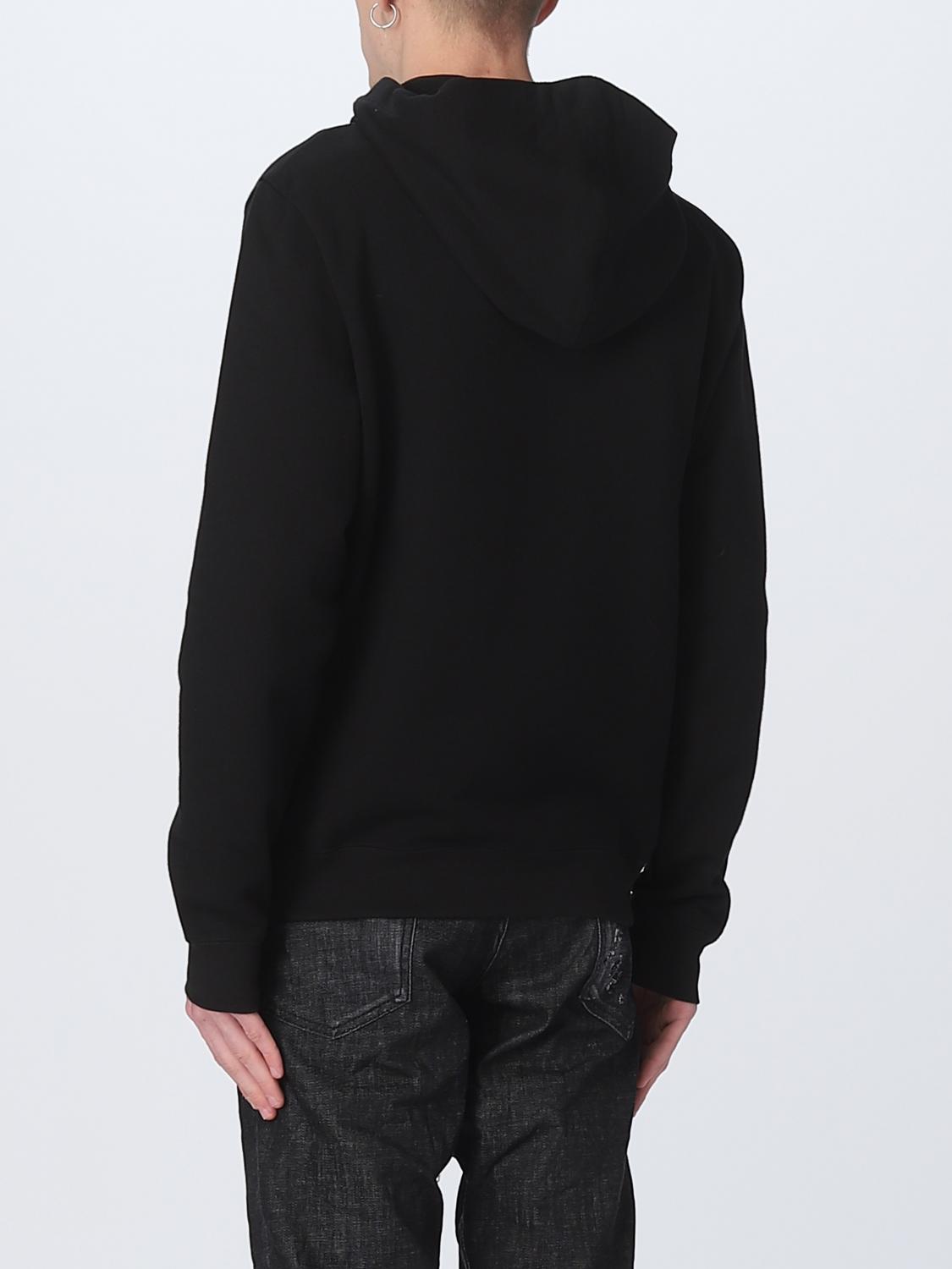 SAINT LAURENT SWEATSHIRT: Sweatshirt herren Saint Laurent, Schwarz - Img 3