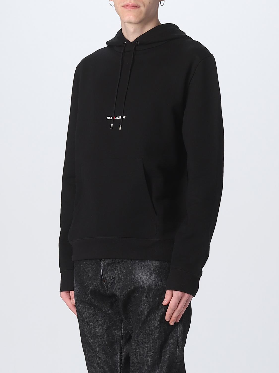 SAINT LAURENT SWEATSHIRT: Sweatshirt herren Saint Laurent, Schwarz - Img 4