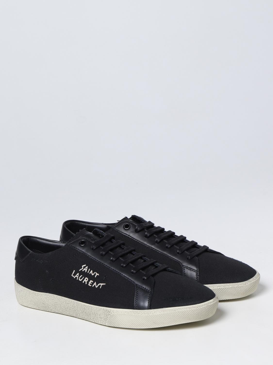 Saint Laurent Court Classic Sl/06 canvas sneakers - Black