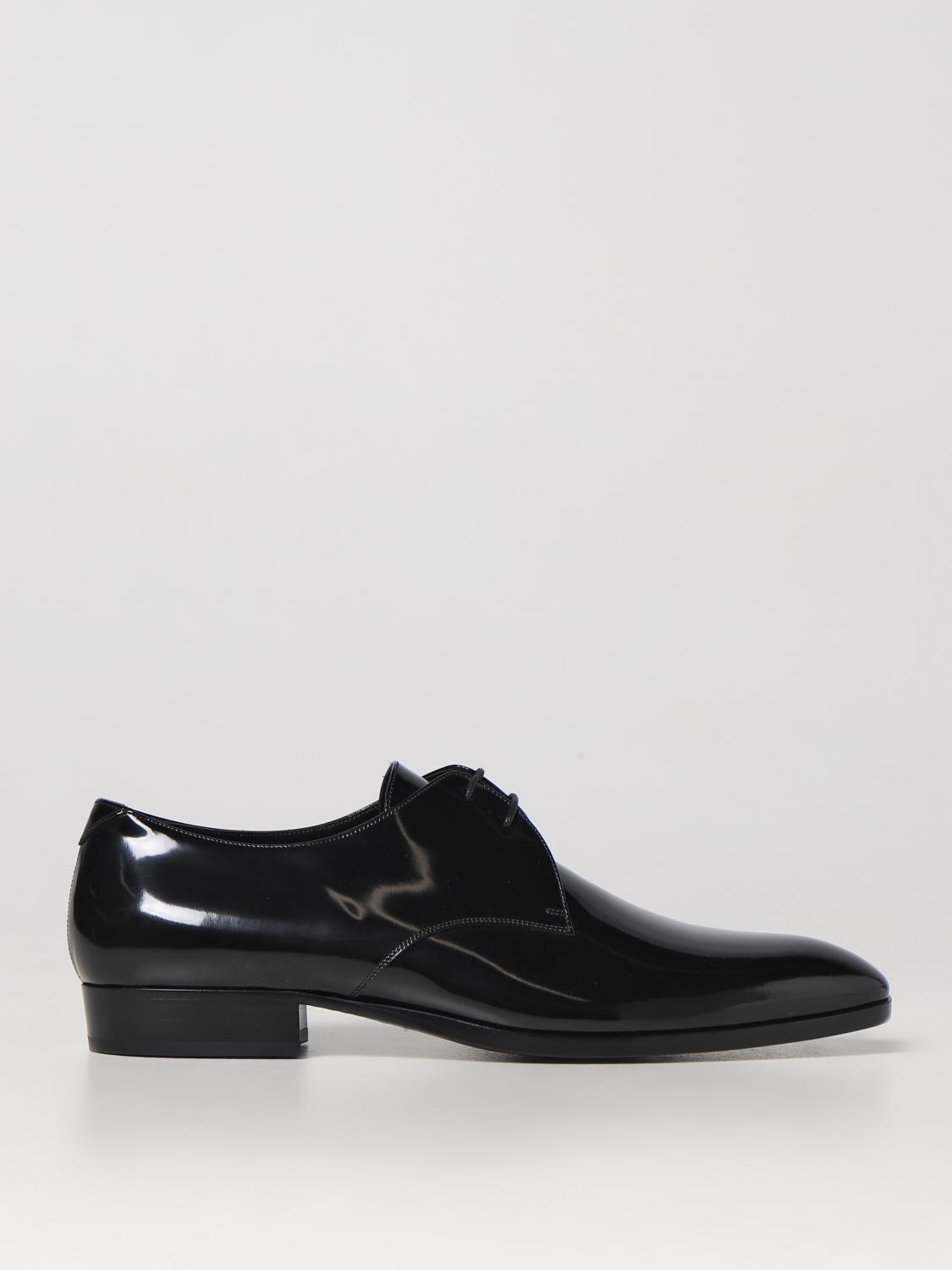 SAINT LAURENT 브로그 슈즈: 신발 남성 Saint Laurent, 블랙 - Img 1