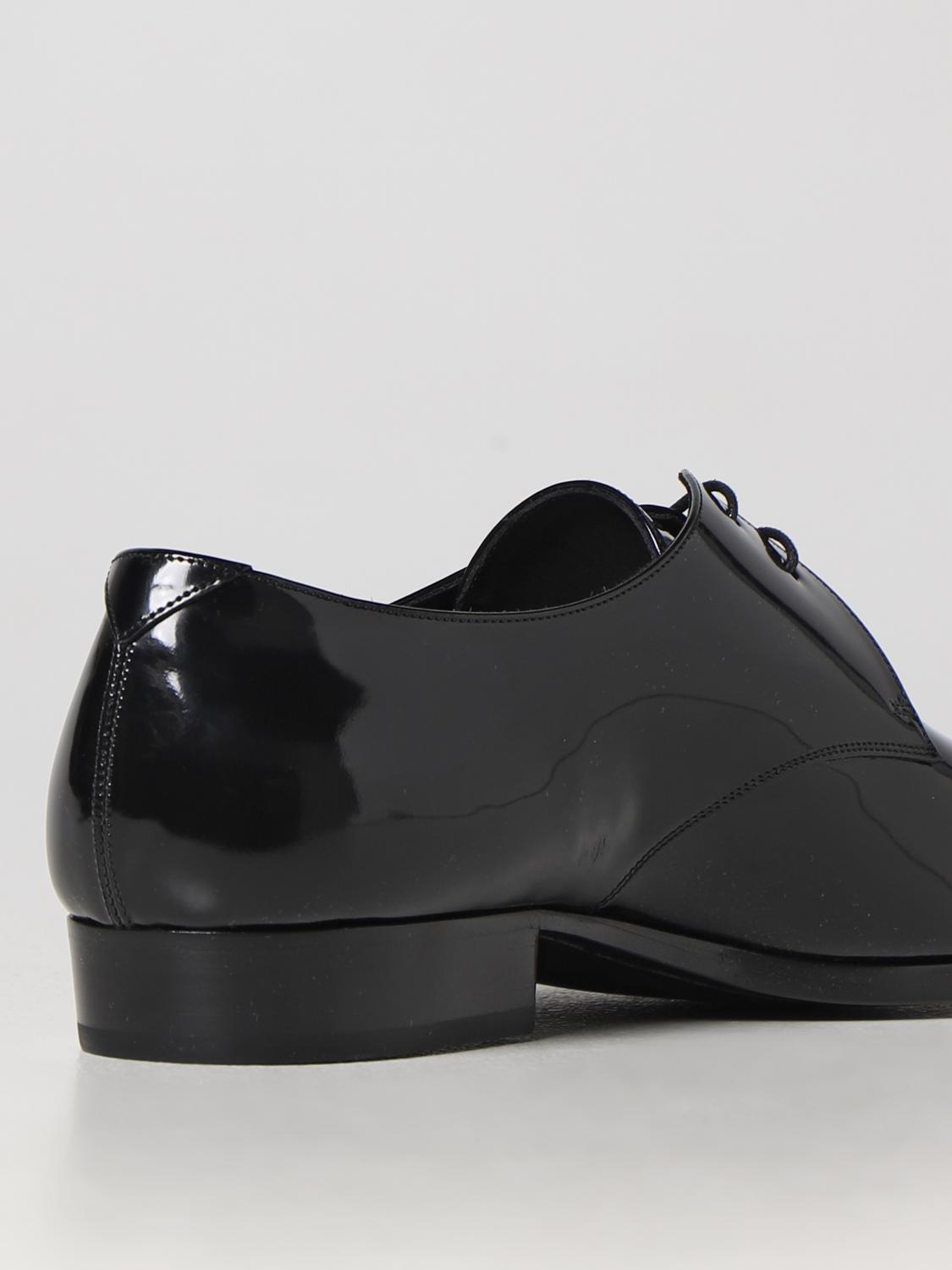 SAINT LAURENT 브로그 슈즈: 신발 남성 Saint Laurent, 블랙 - Img 3