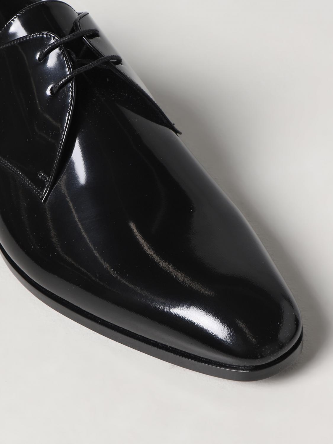 SAINT LAURENT 브로그 슈즈: 신발 남성 Saint Laurent, 블랙 - Img 4