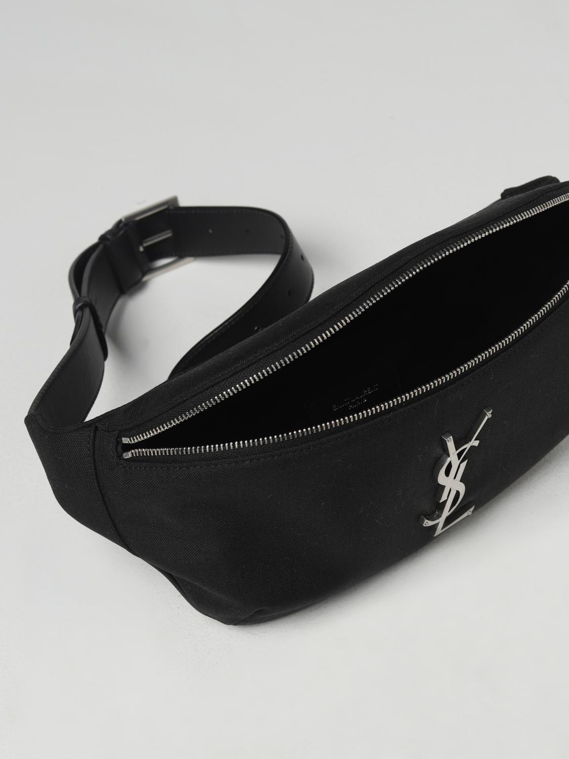 SAINT LAURENT 벨트백: 가방 남성 Saint Laurent, 블랙 - Img 4
