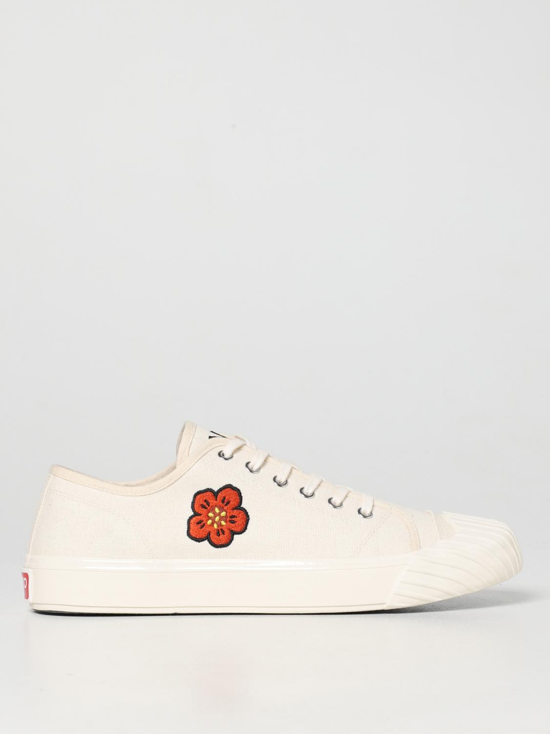 KENZO BASKETS: Baskets homme Kenzo, Jaune Crème - Img 1