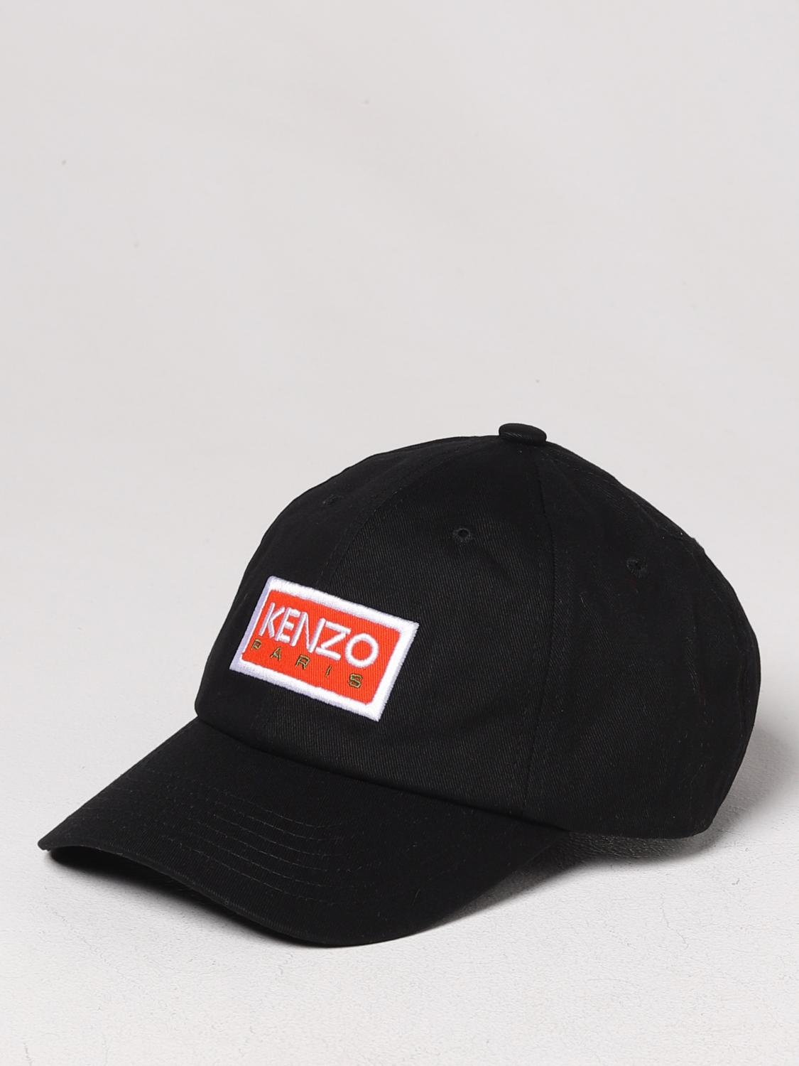 KENZO HAT: Hat men Kenzo, Black - Img 1
