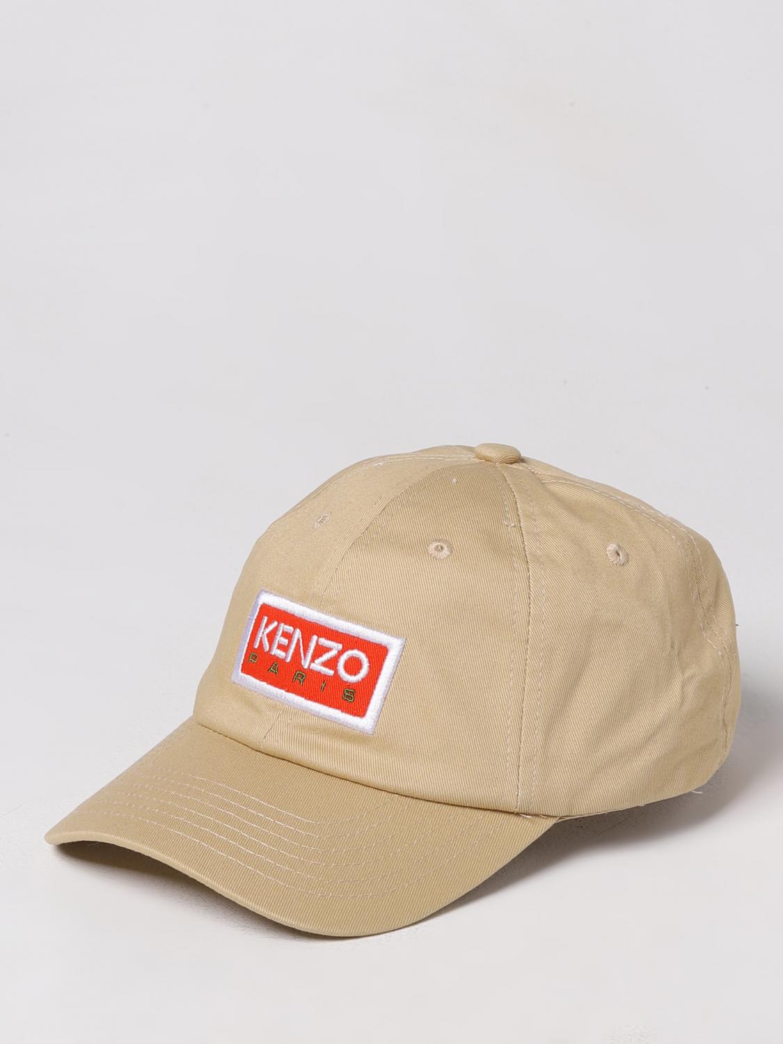 KENZO HAT: Hat men Kenzo, Beige - Img 1