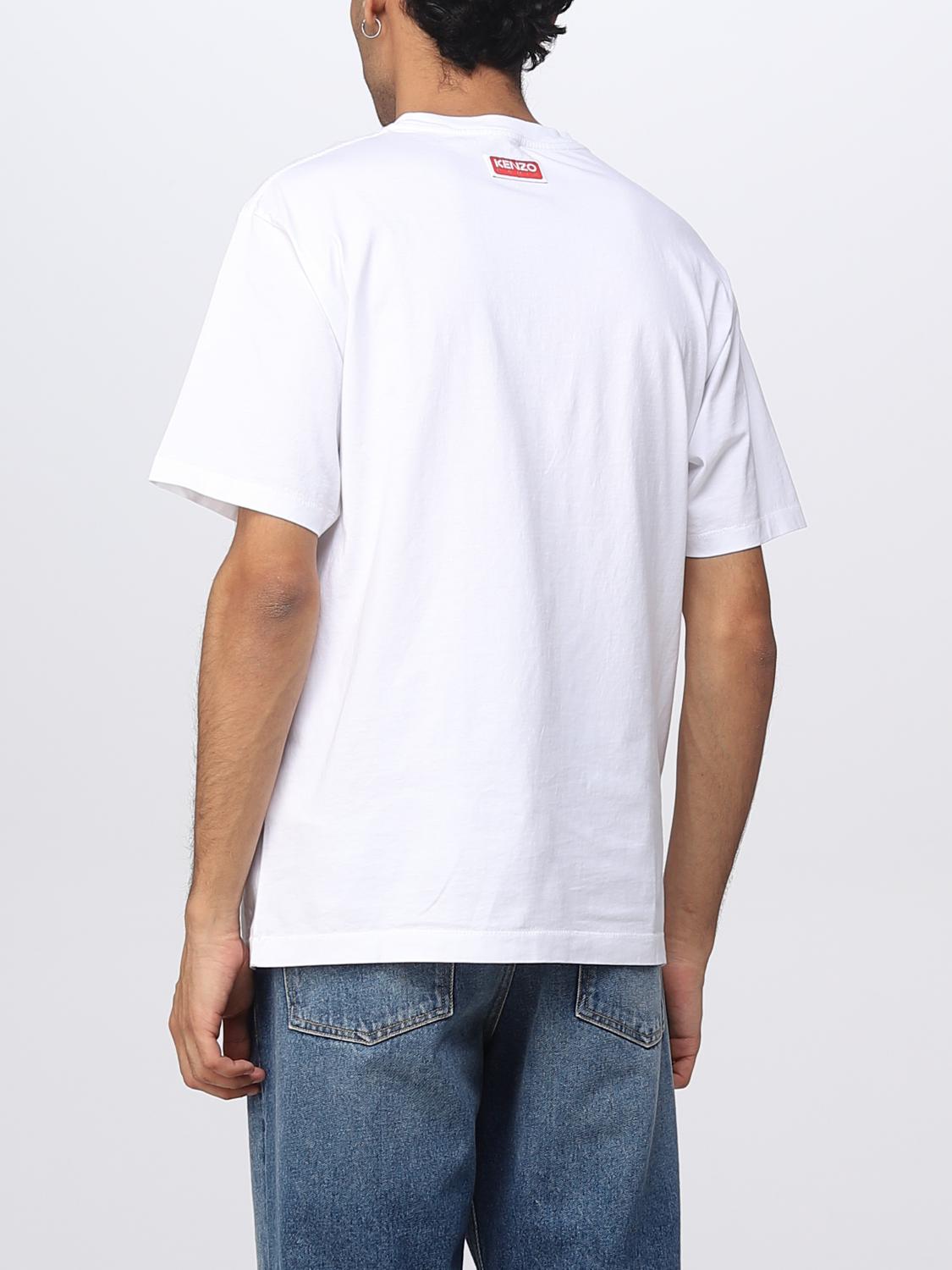 Tシャツ・カットソー KENZO Men T Shirts FF55TS4894SG WHITE KENZO：Tシャツ メンズ - ホワイト | GIGLIO.COMオンラインの