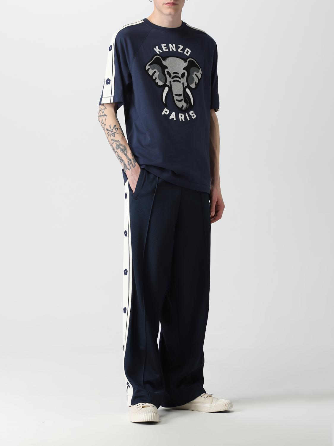 KENZO 티셔츠: 티셔츠 남성 Kenzo, 블루 - Img 2