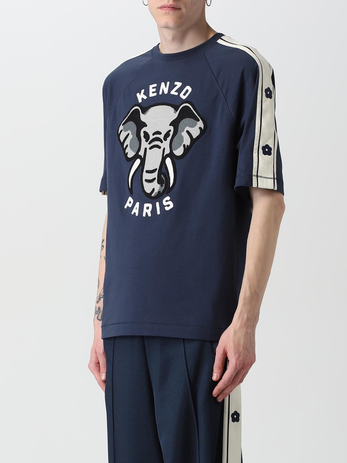 KENZO 티셔츠: 티셔츠 남성 Kenzo, 블루 - Img 4