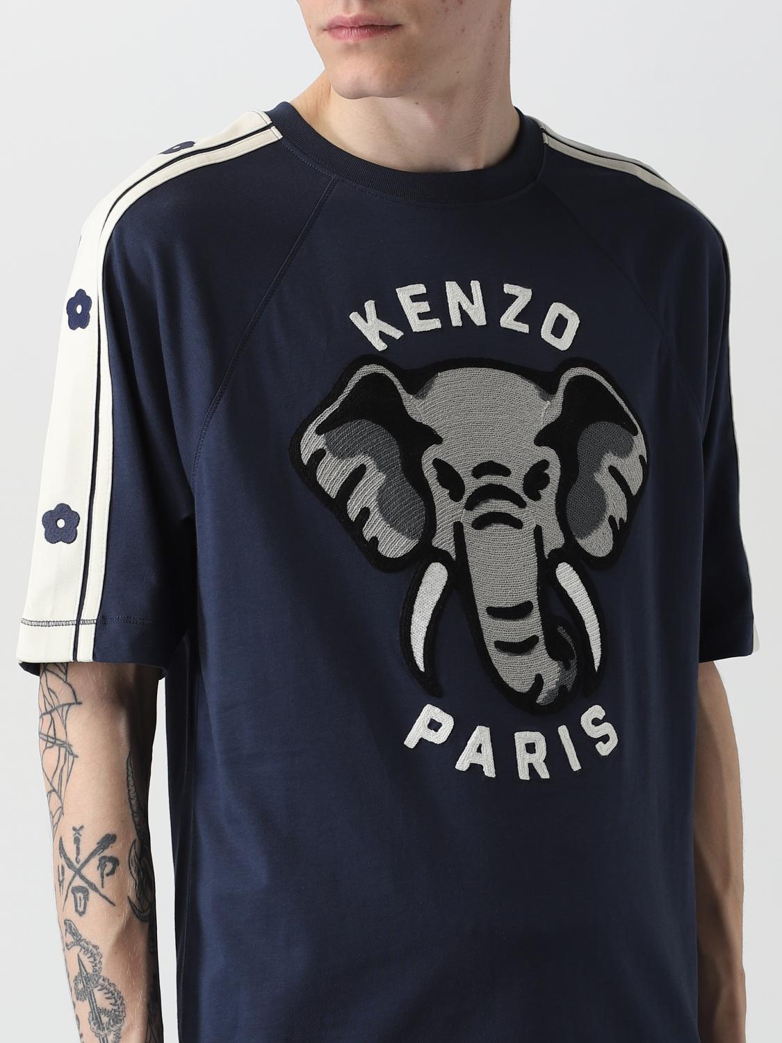 KENZO 티셔츠: 티셔츠 남성 Kenzo, 블루 - Img 5