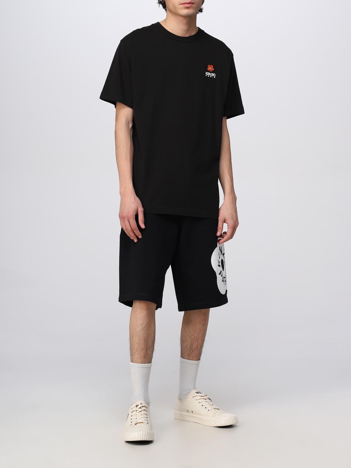 KENZO: Short men - Black | Kenzo shorts FD55PA7464MF online at