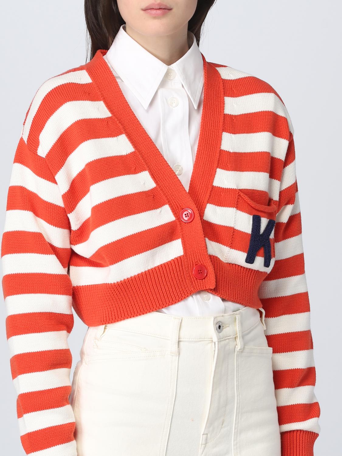 KENZO CARDIGAN: Pull femme Kenzo, Rouge - Img 4