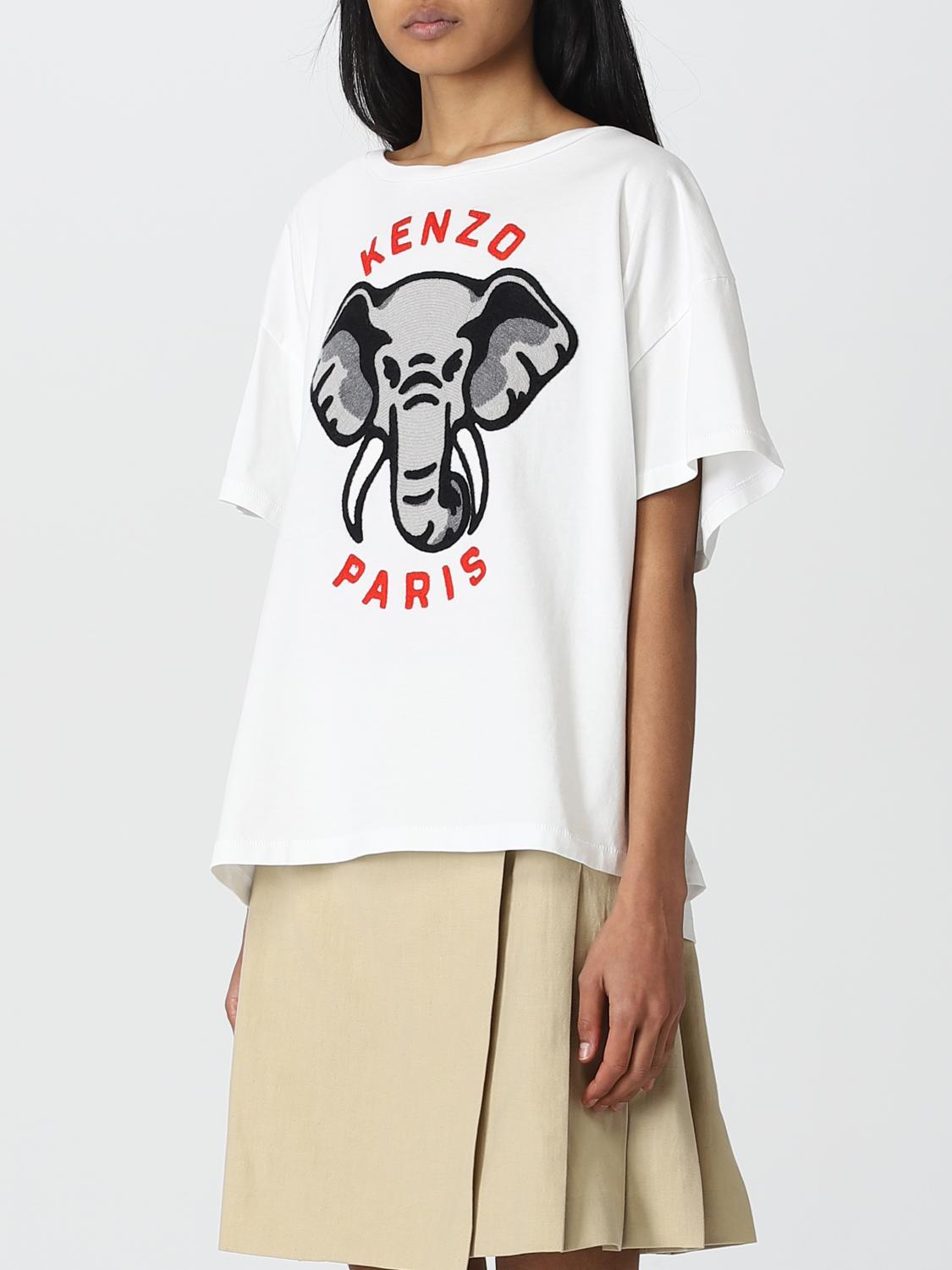 KENZO T-SHIRT: T-shirt damen Kenzo, Weiß - Img 4