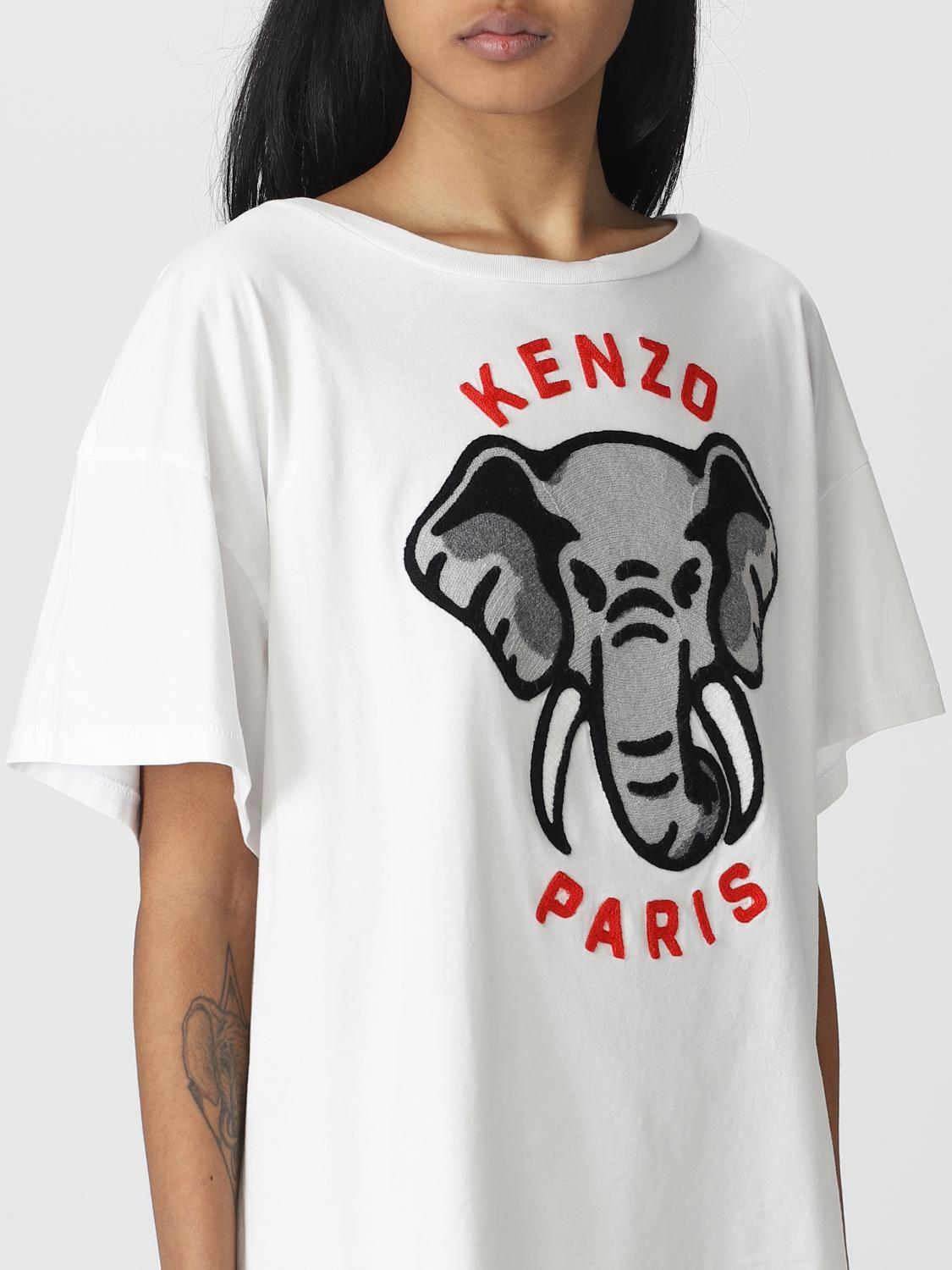 KENZO T-SHIRT: T-shirt damen Kenzo, Weiß - Img 5