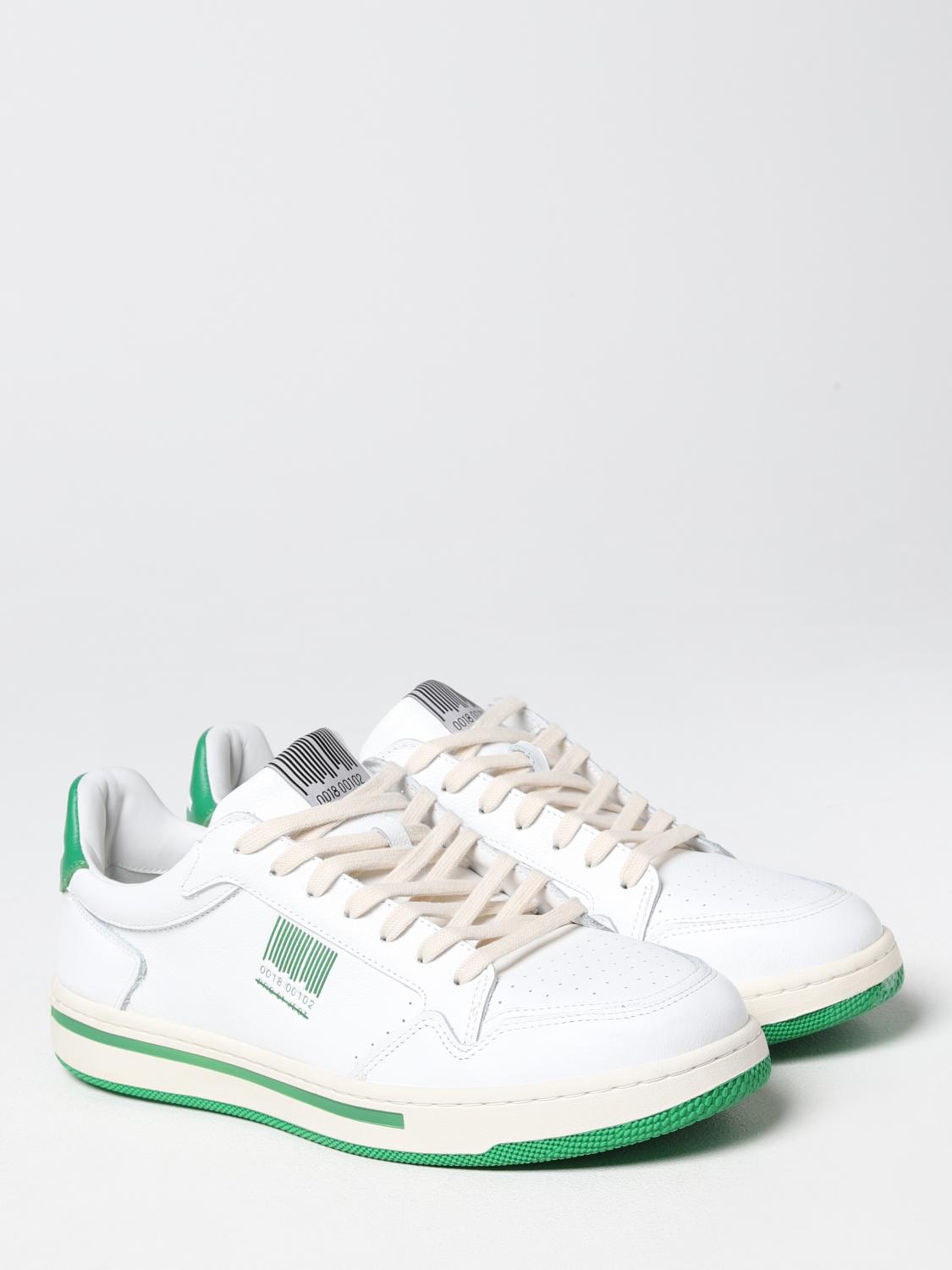 PRO 01 JECT SNEAKERS: Sneakers Pro 01 Ject in pelle a micro grana, Bianco - Img 2