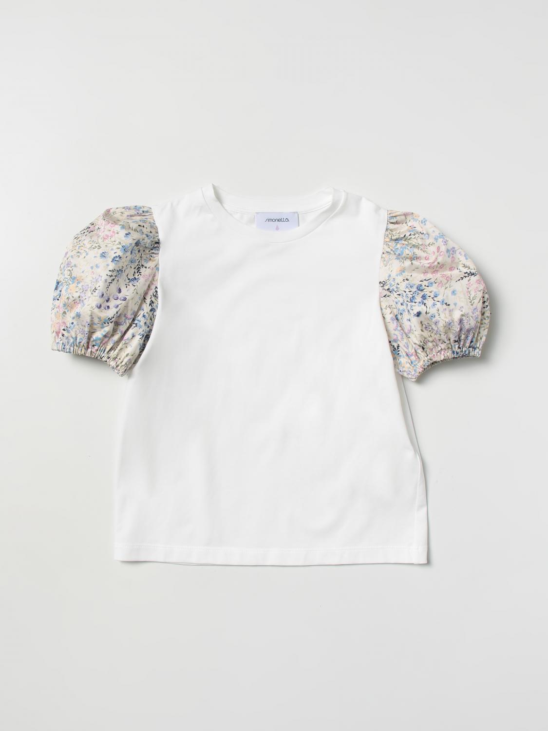 SIMONETTA CAMISETA: Camisetas niños Simonetta, Blanco - Img 1