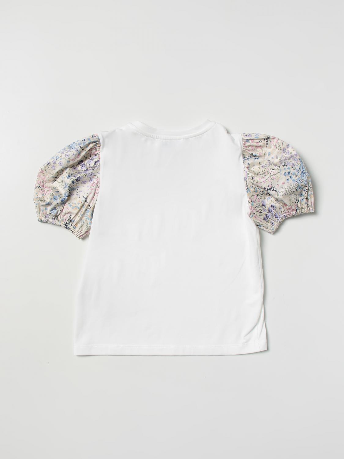 SIMONETTA CAMISETA: Camisetas niños Simonetta, Blanco - Img 2