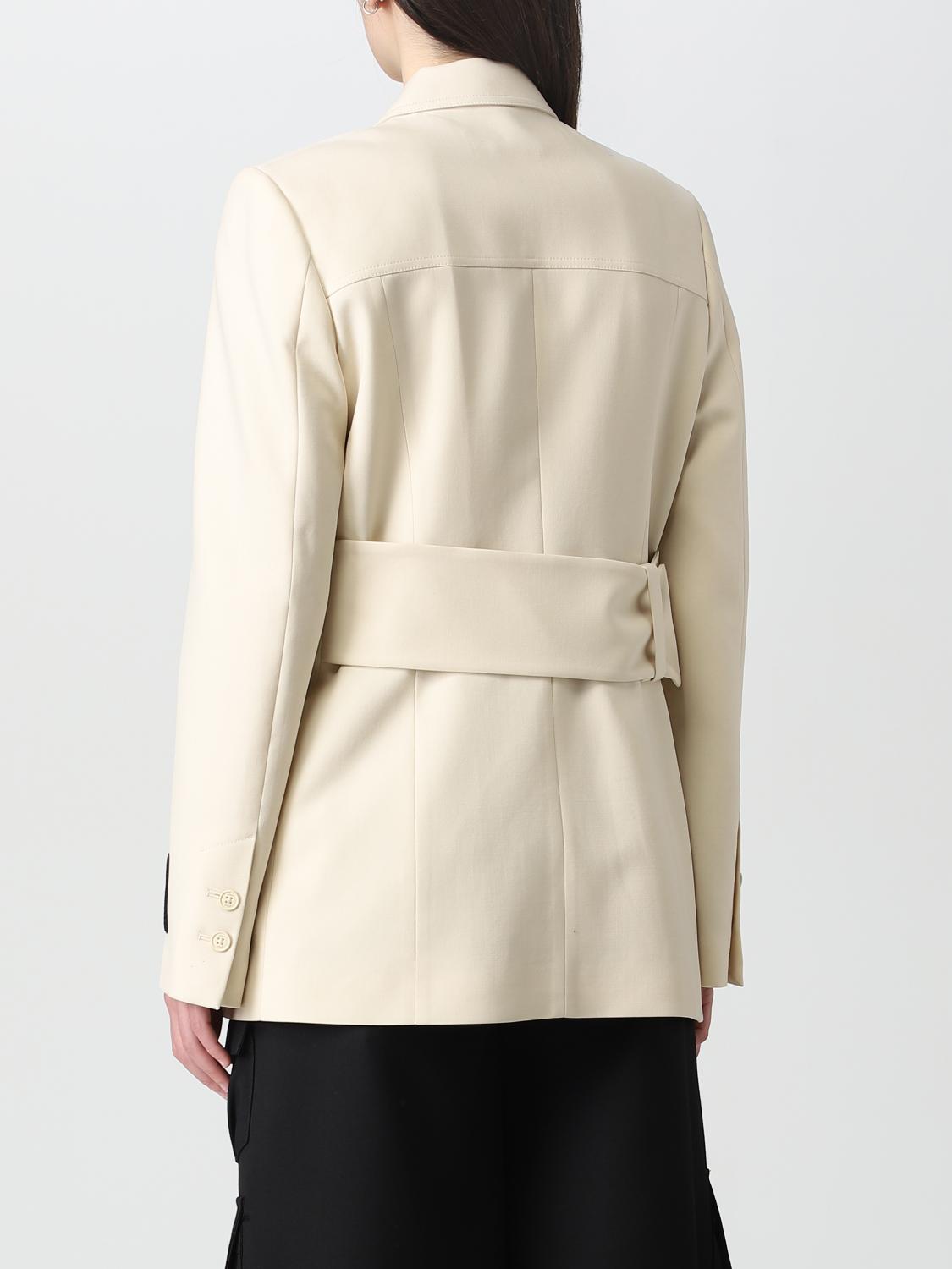 OFF-WHITE AMERICANA: Chaqueta mujer Off-white, Arena - Img 3