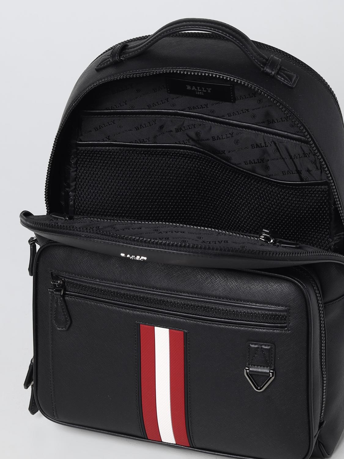 BALLY MOCHILA: Bolsos hombre Bally, Negro - Img 4