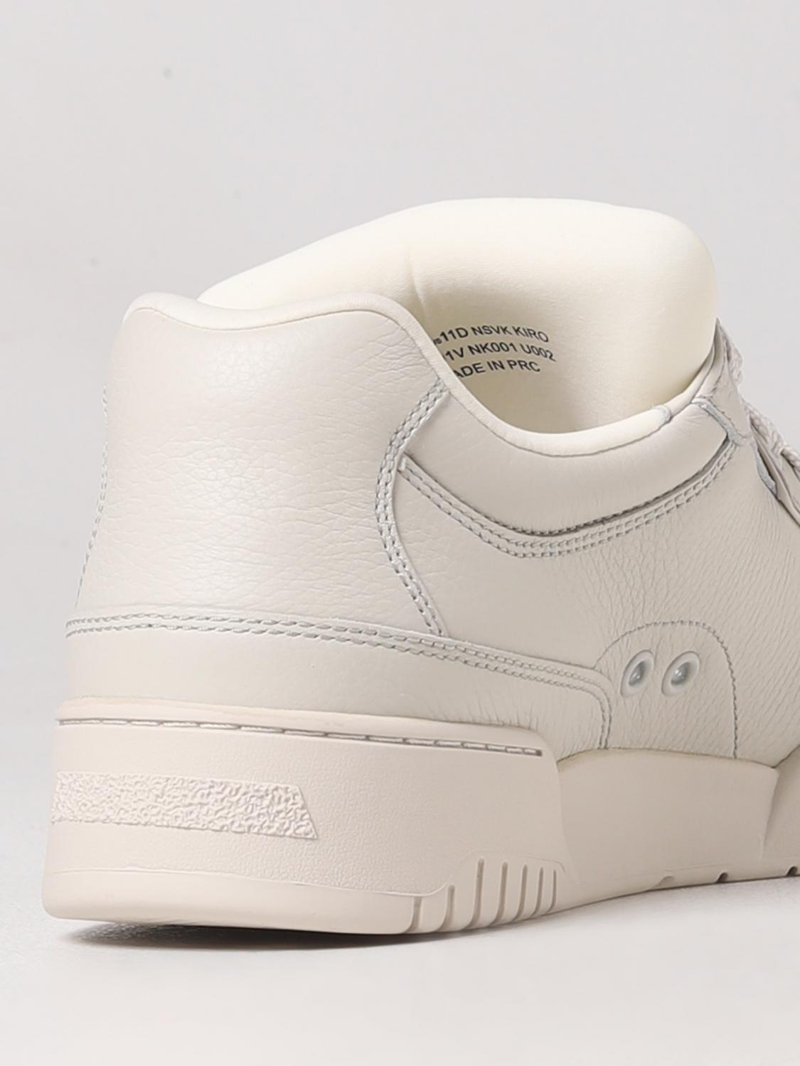 BALLY SNEAKERS: Sneakers Dusty Bally in pelle a grana, Bianco - Img 3