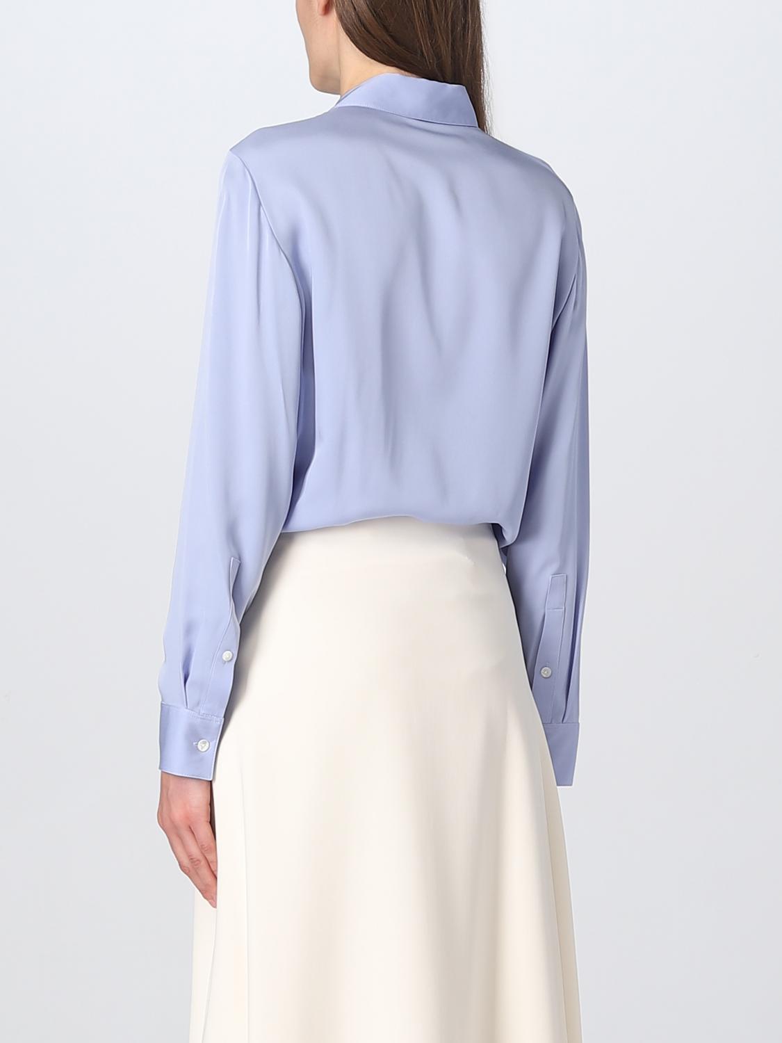 THEORY HEMDBLUSE: Hemdbluse damen Theory, Hellblau - Img 3