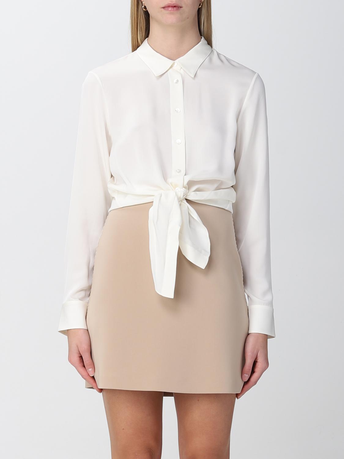 THEORY SHIRT: Shirt woman Theory, Ivory - Img 1
