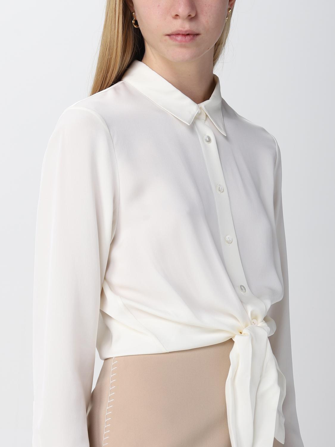 THEORY SHIRT: Shirt woman Theory, Ivory - Img 3