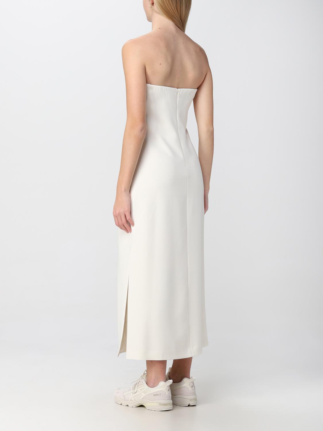 THEORY ABITO: Abito Theory in misto viscosa, Avorio - Img 2