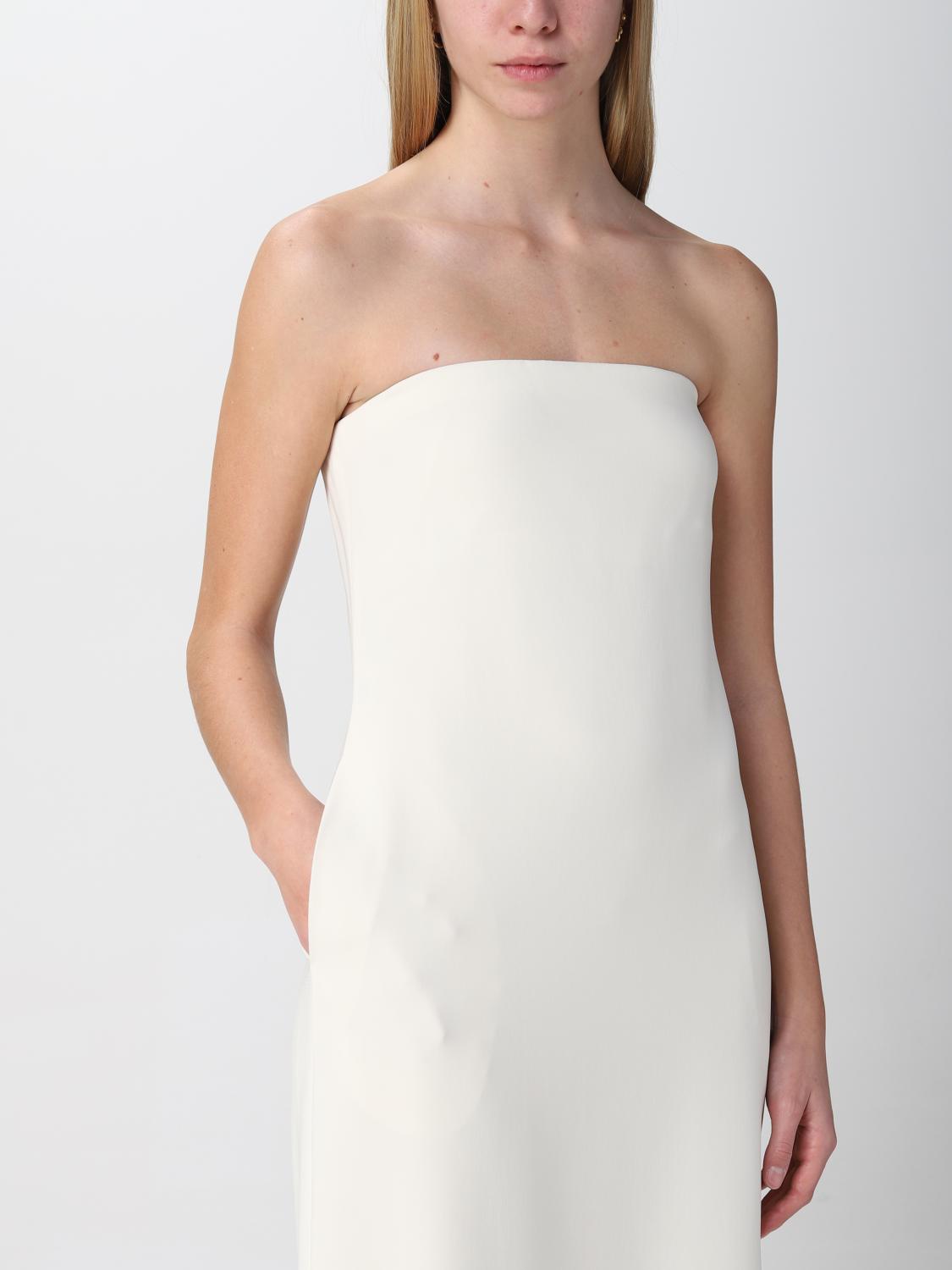 THEORY ABITO: Abito Theory in misto viscosa, Avorio - Img 3