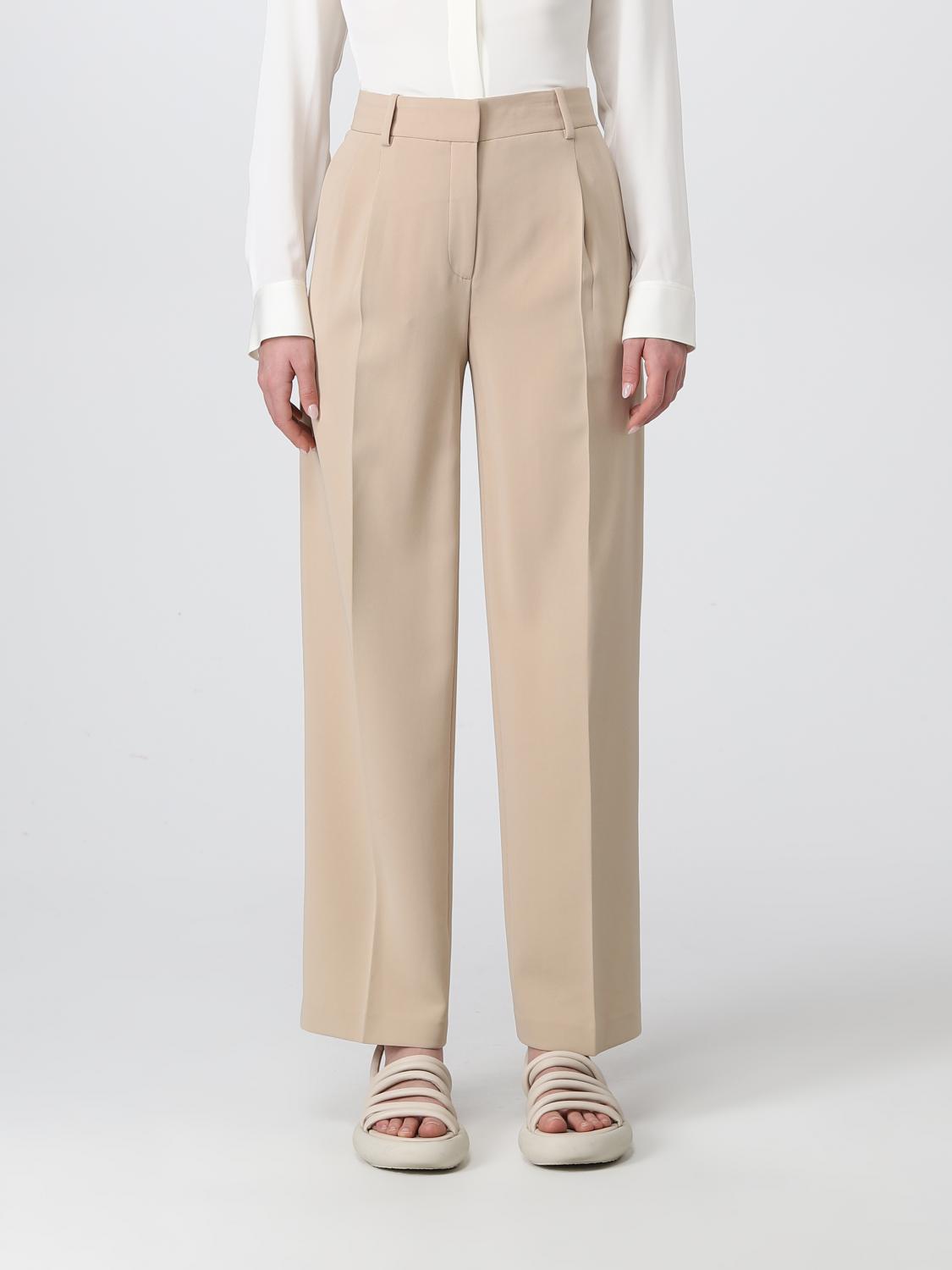 THEORY PANTALONI: Pantalone Theory in misto viscosa, Sabbia - Img 1