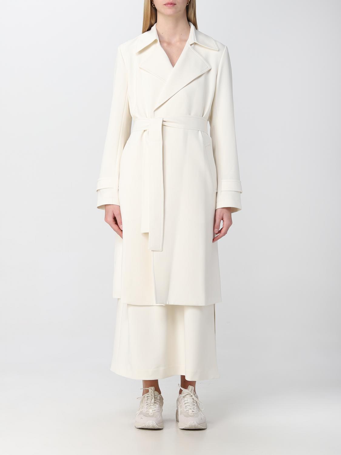 コート THEORY Woman Coat Ivory J0709411 Y0C THEORY: Coat woman - Ivory | Theory coat J0709411 online at