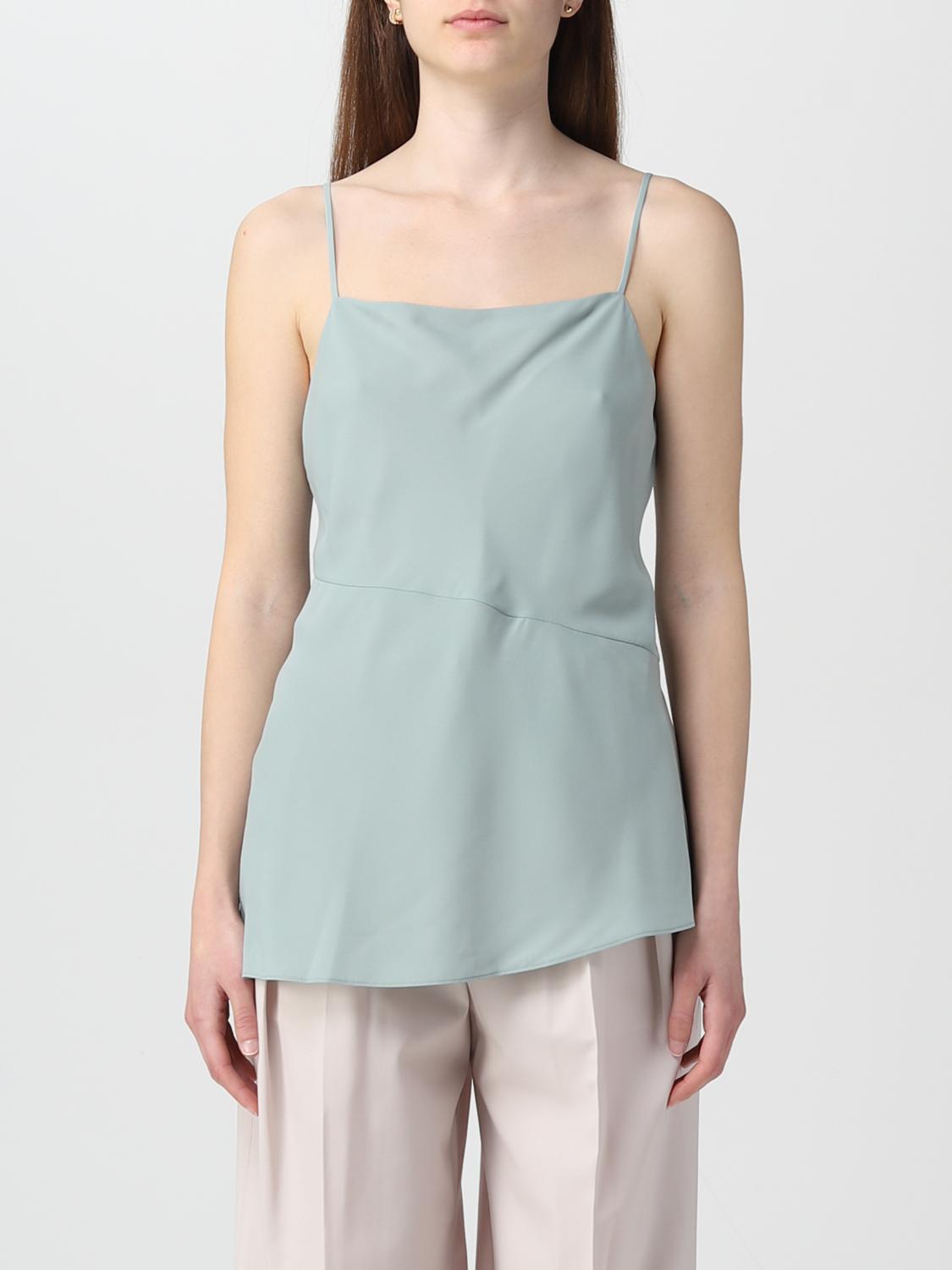 THEORY TOP: Top Theory in crêpe, Menta - Img 1