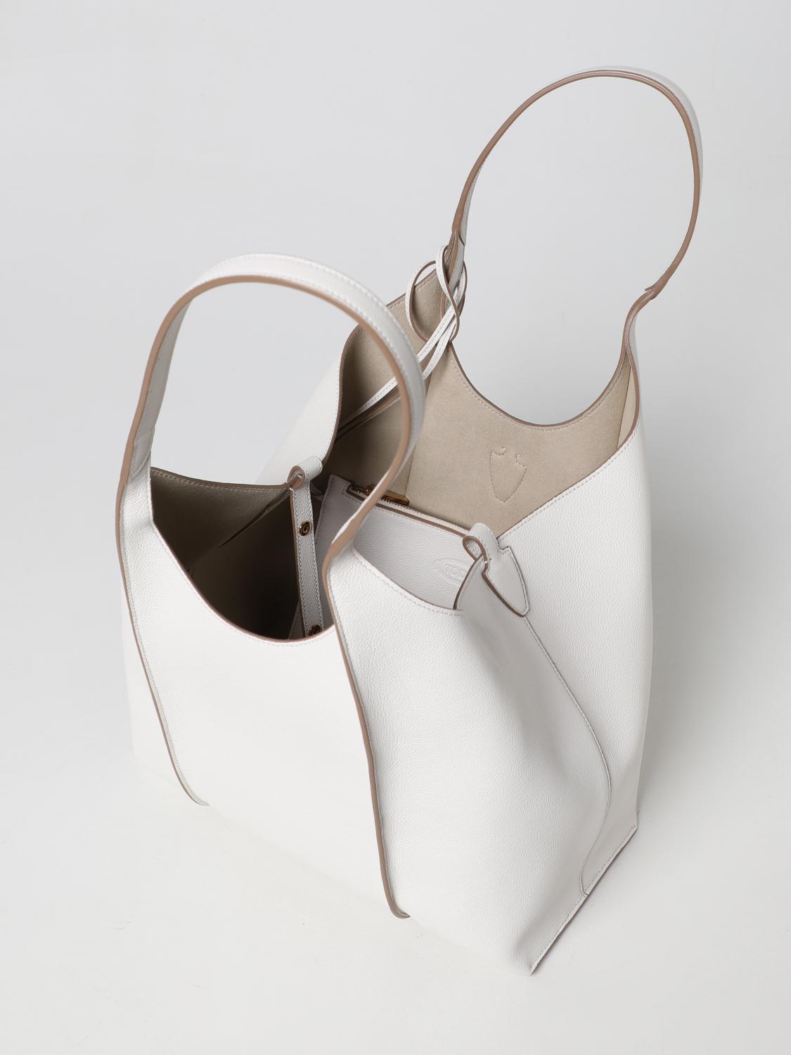 TOD'S SHOULDER BAG: Shoulder bag woman Tod's, White - Img 4