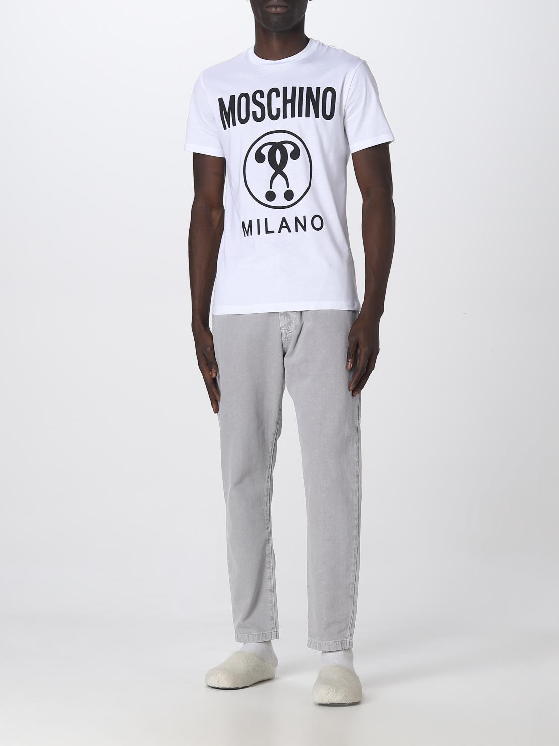 MOSCHINO COUTURE パンツ: パンツ メンズ Moschino Couture, グレー - Img 2