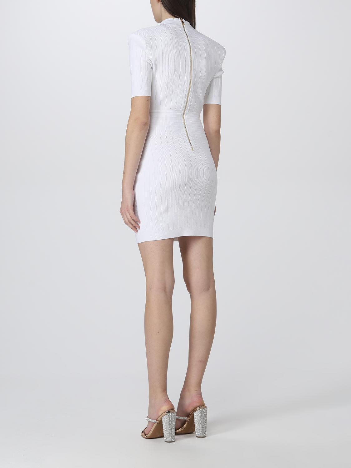 BALMAIN VESTIDO: Vestido mujer Balmain, Blanco - Img 2