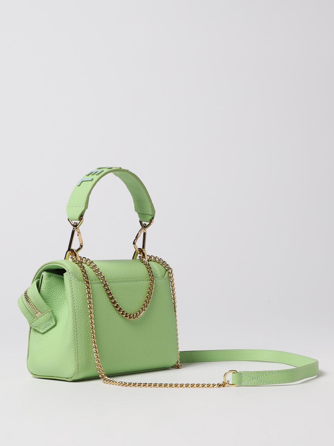 LANCEL BORSA MINI: Borsa Lancel in pelle a grana, Verde - Img 2