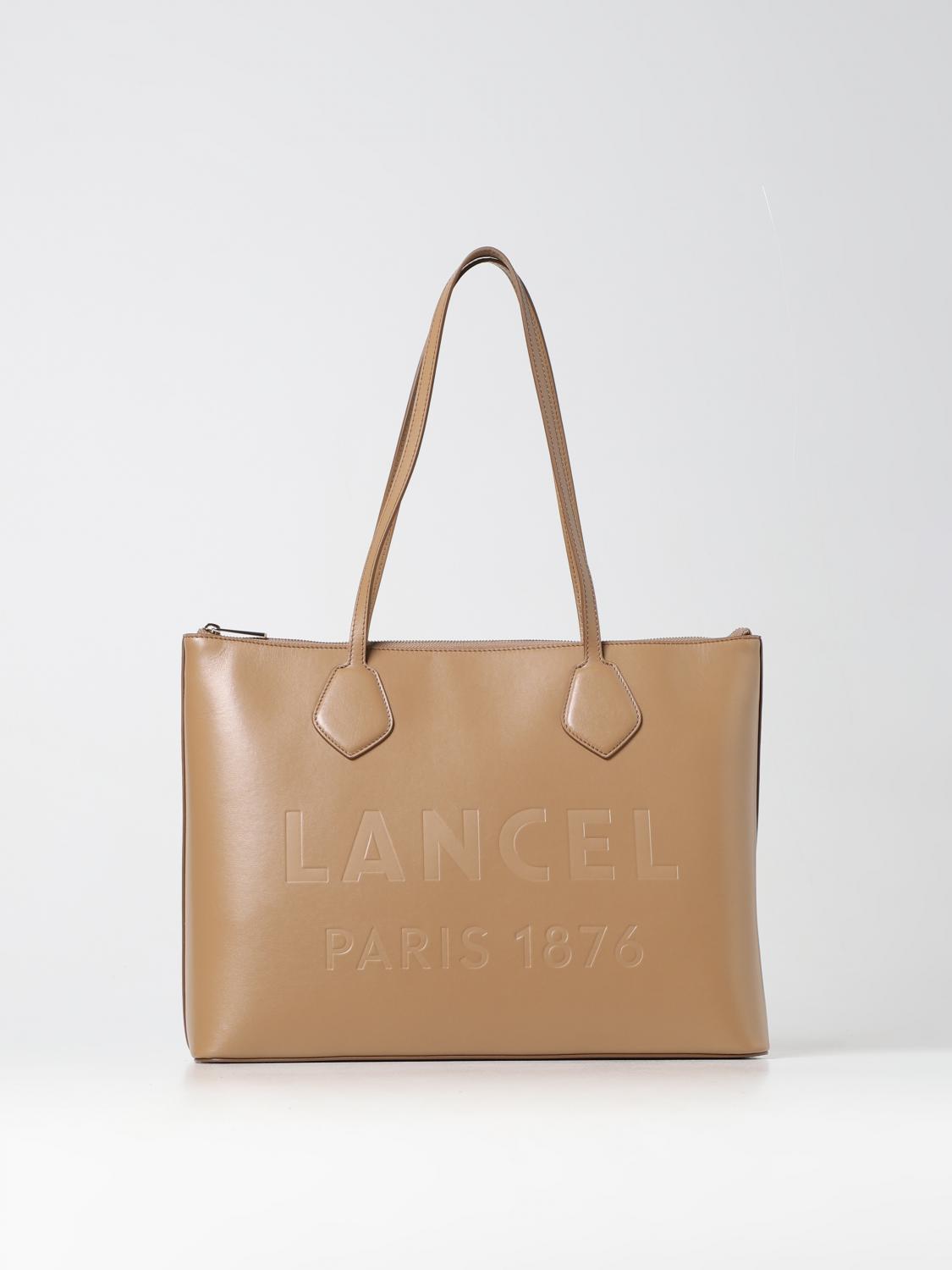 LANCEL BORSA TOTE: Borsa Essential Lancel in pelle, Cammello - Img 1