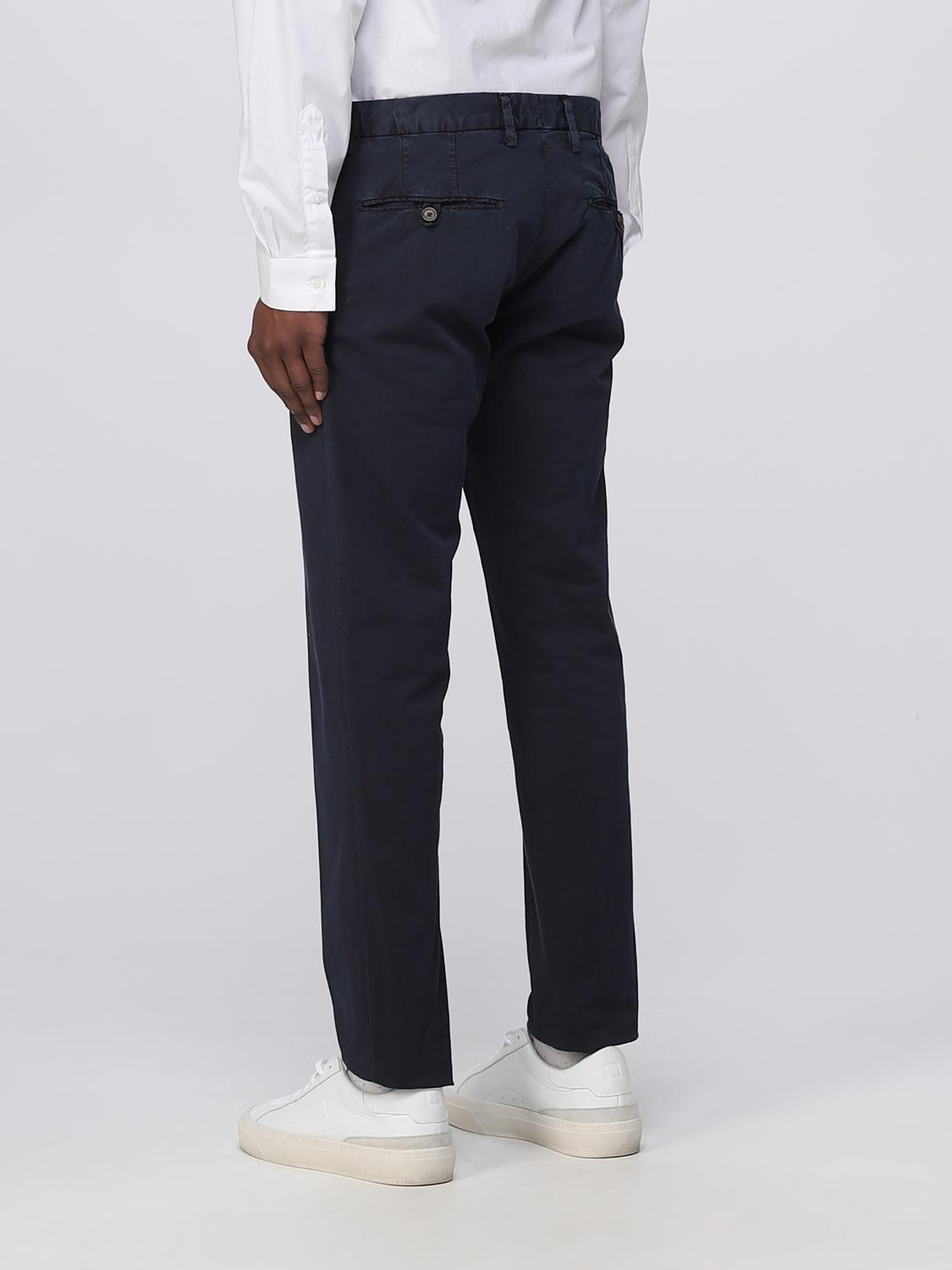 MYTHS PANTALONI: Pantalone Myths in misto cotone, Blue Navy - Img 2
