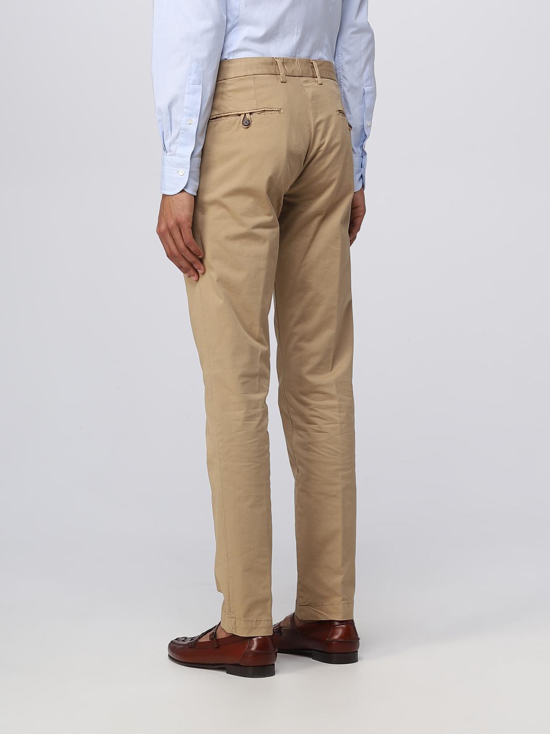 MYTHS PANTALONI: Pantalone Myths in misto cotone, Sabbia - Img 2