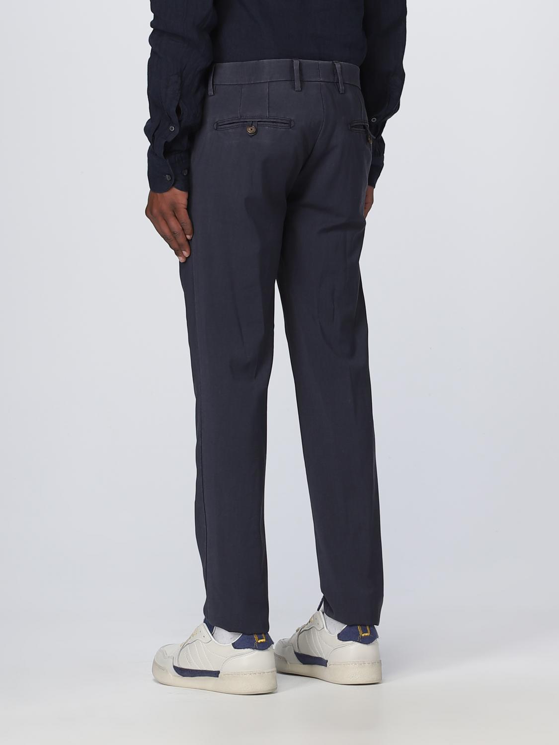 MYTHS PANTALONI: Pantalone Myths in lana, Blue - Img 2