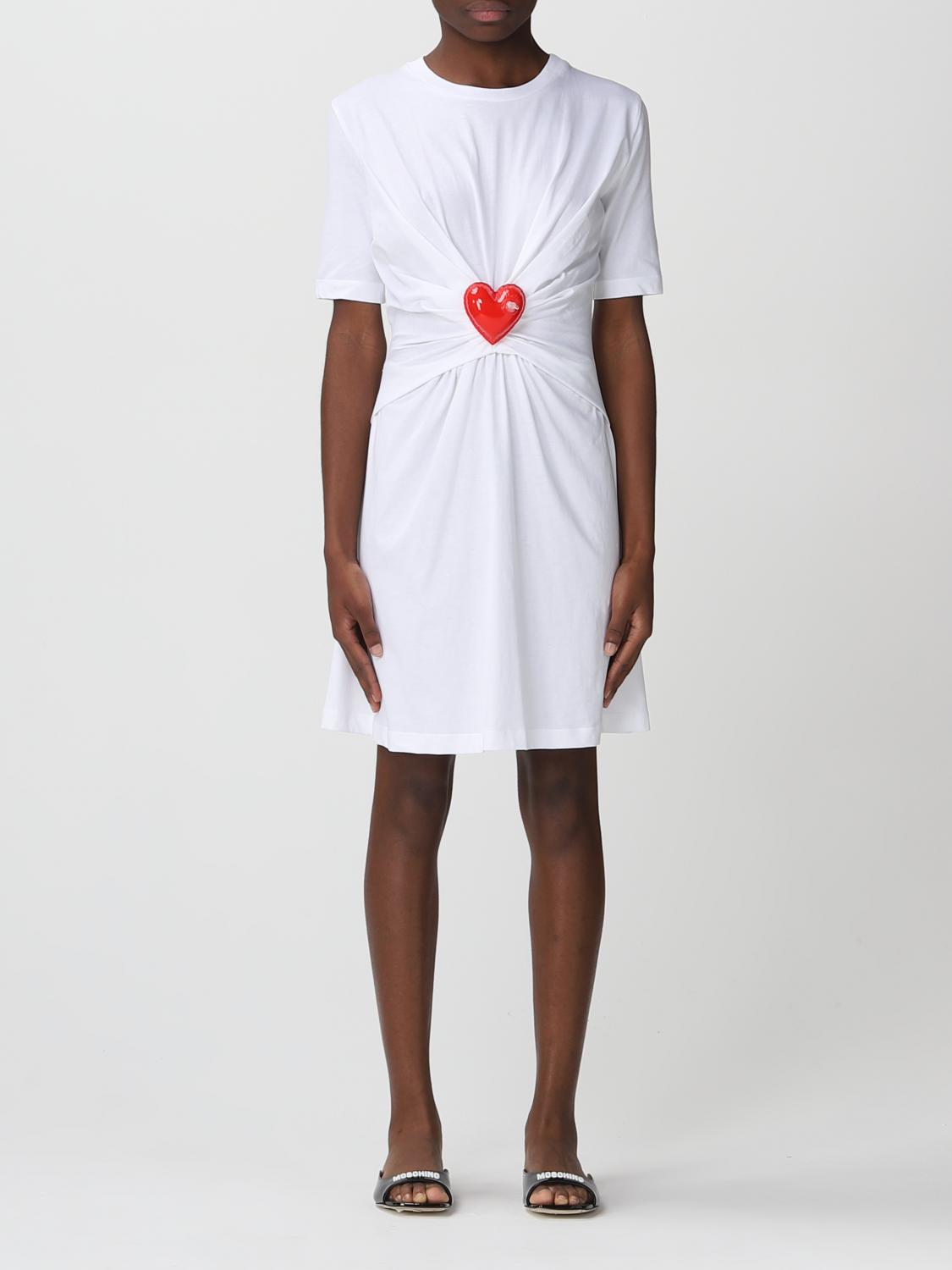 ワンピース MOSCHINO COUTURE Woman Dress White 04140445 1001 Thumbs_A24---MOSCHINO---