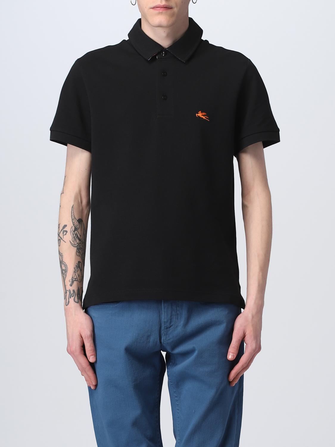 ETRO POLO: Polo hombre Etro, Negro - Img 1