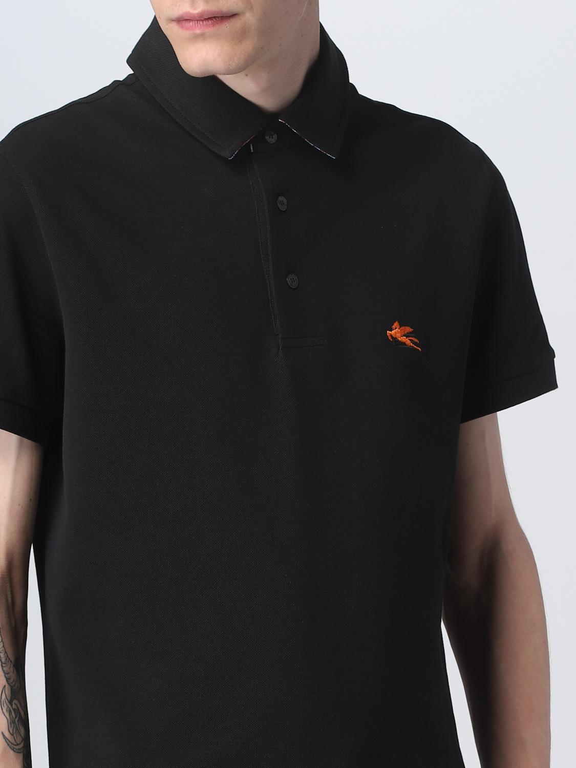 ETRO POLO: Polo hombre Etro, Negro - Img 5