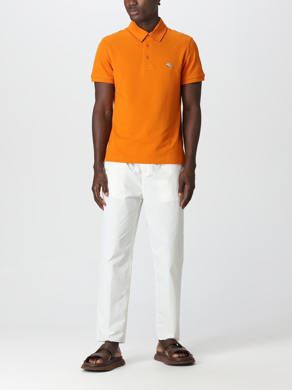 ETRO POLO: Polo hombre Etro, Naranja - Img 2