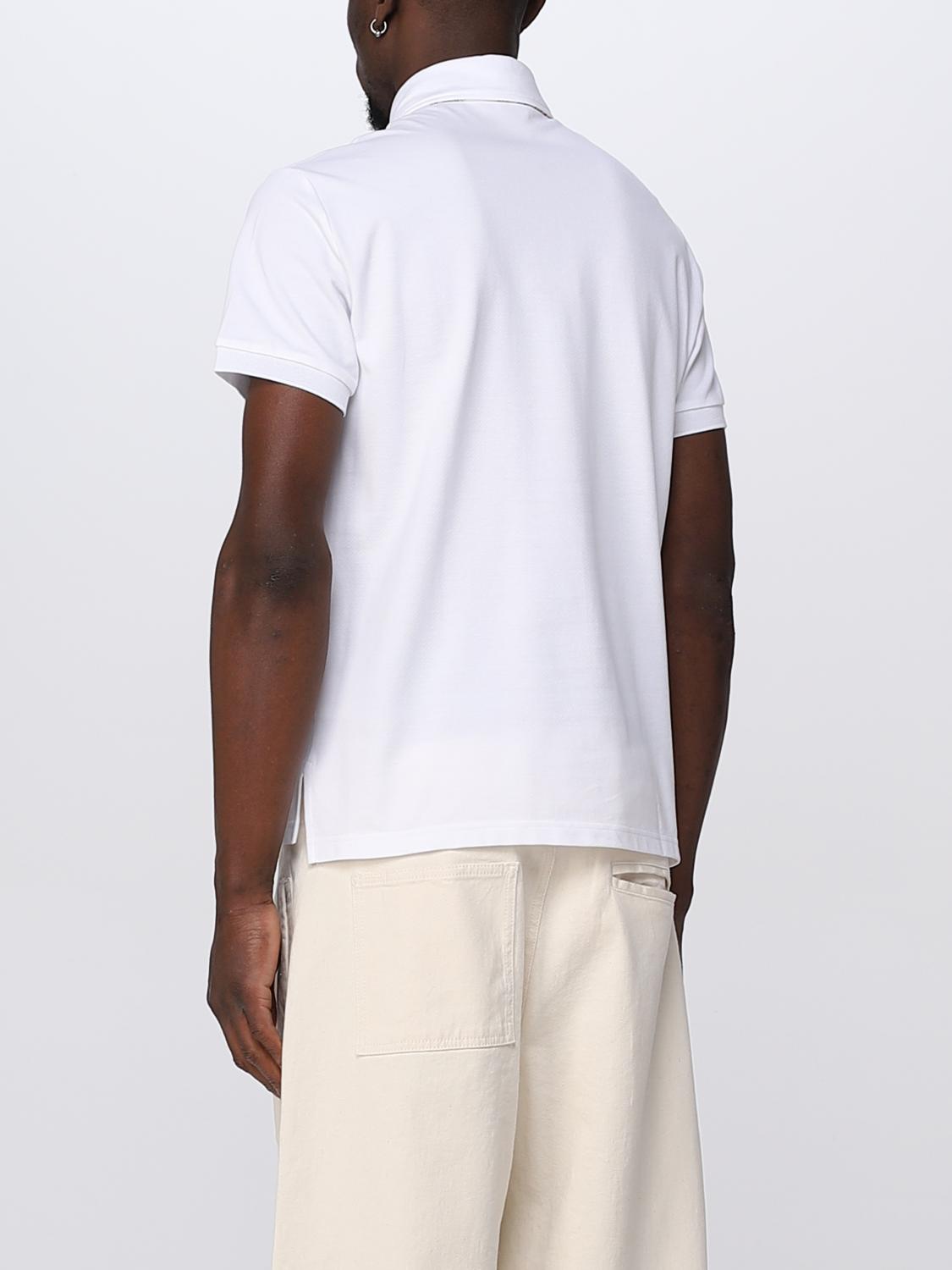 ETRO POLO: Polo Etro con logo Pegaso ricamato a contrasto, Rosso - Img 3