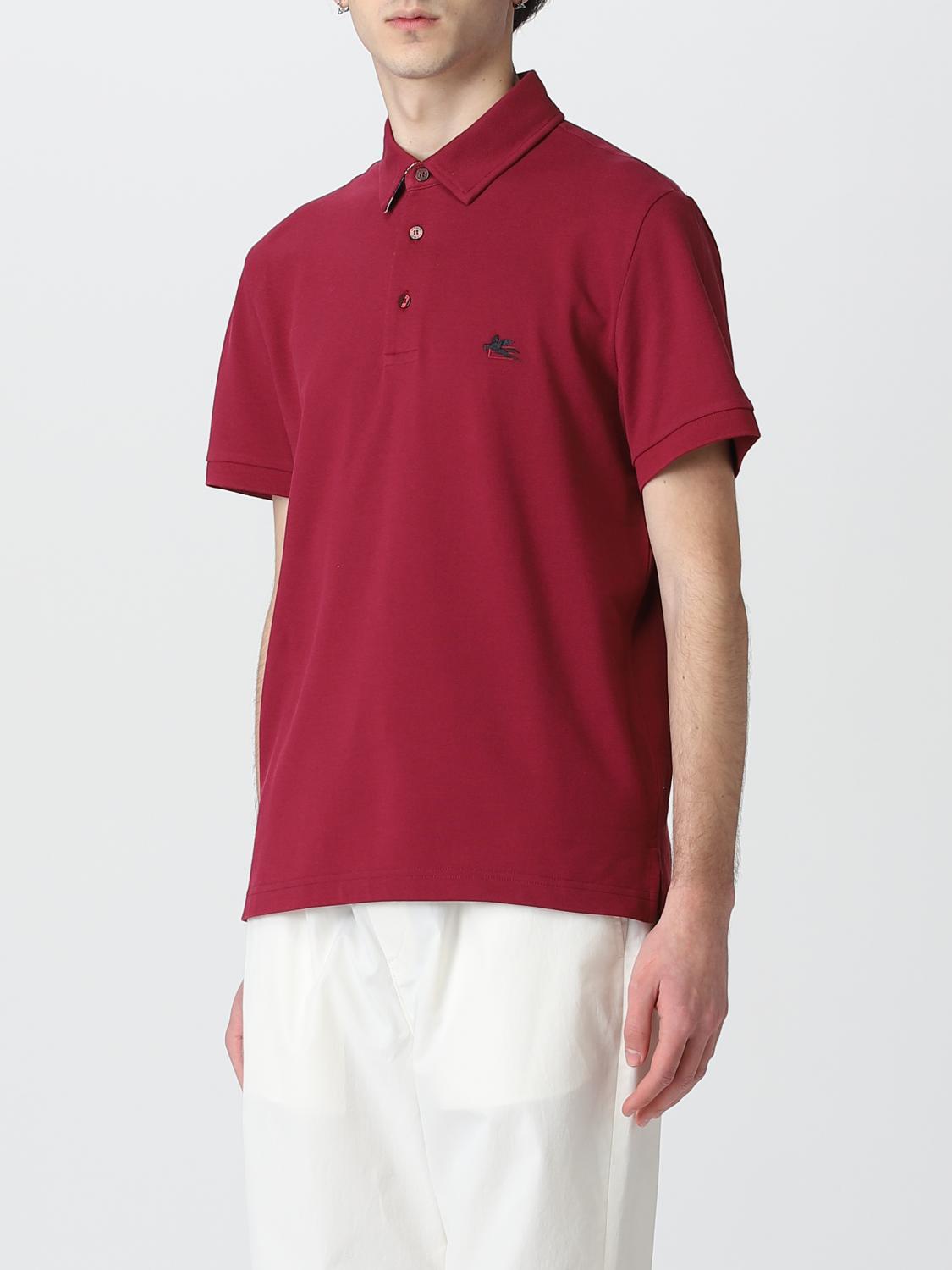 ETRO POLO: Polo hombre Etro, Granate - Img 4