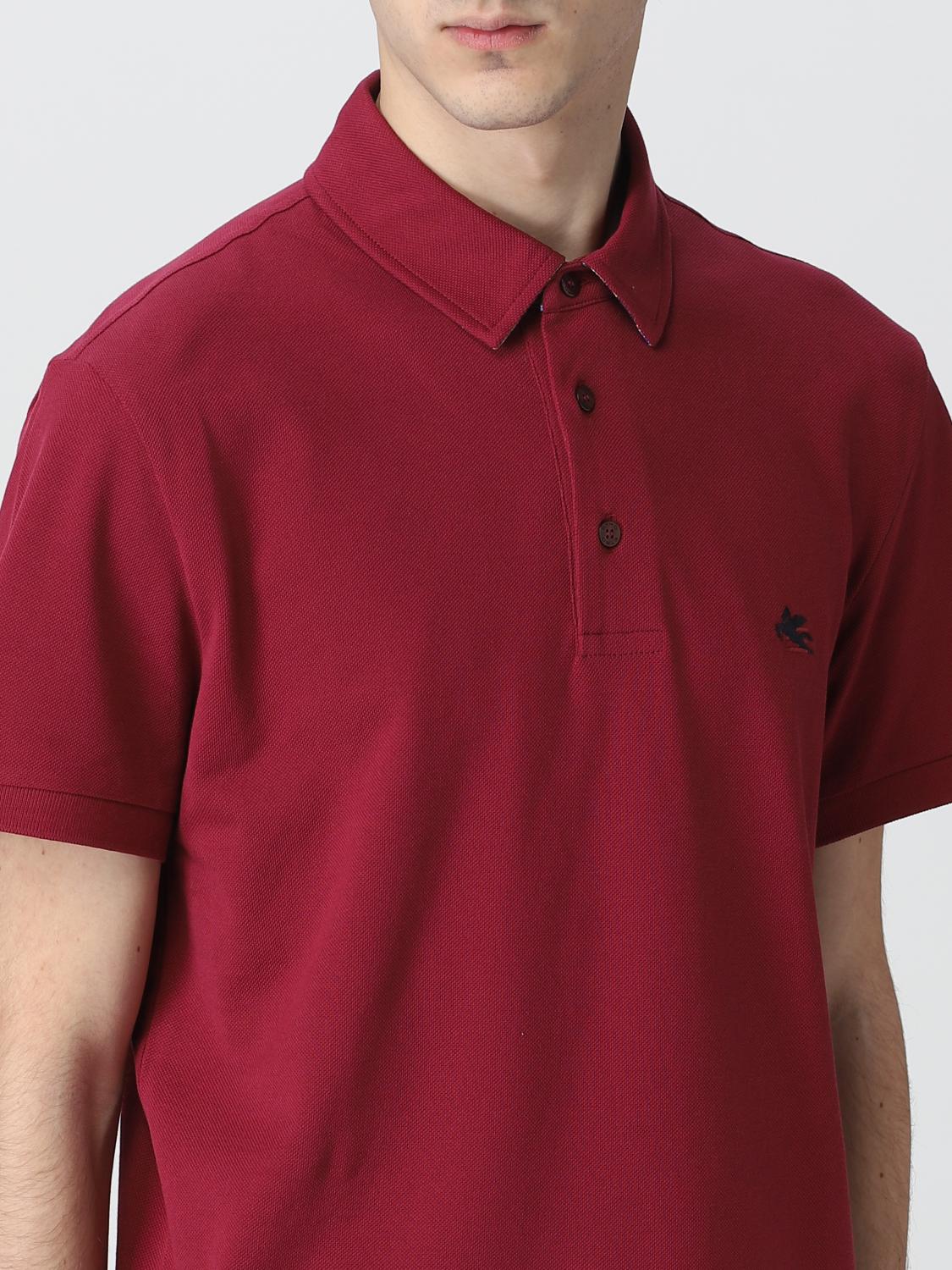 ETRO POLO: Polo hombre Etro, Granate - Img 5