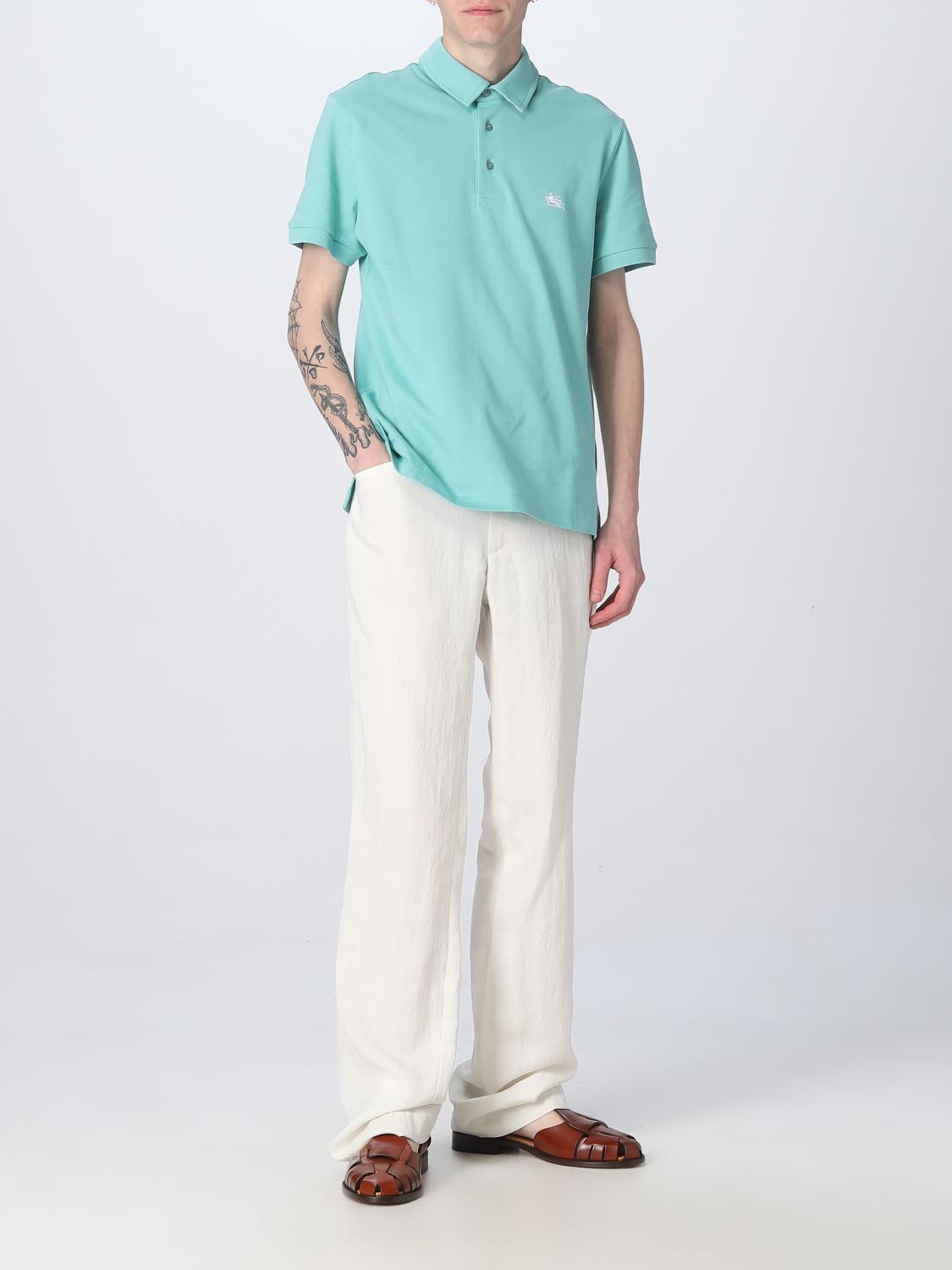 ETRO POLO: Polo hombre Etro, Cielo - Img 2
